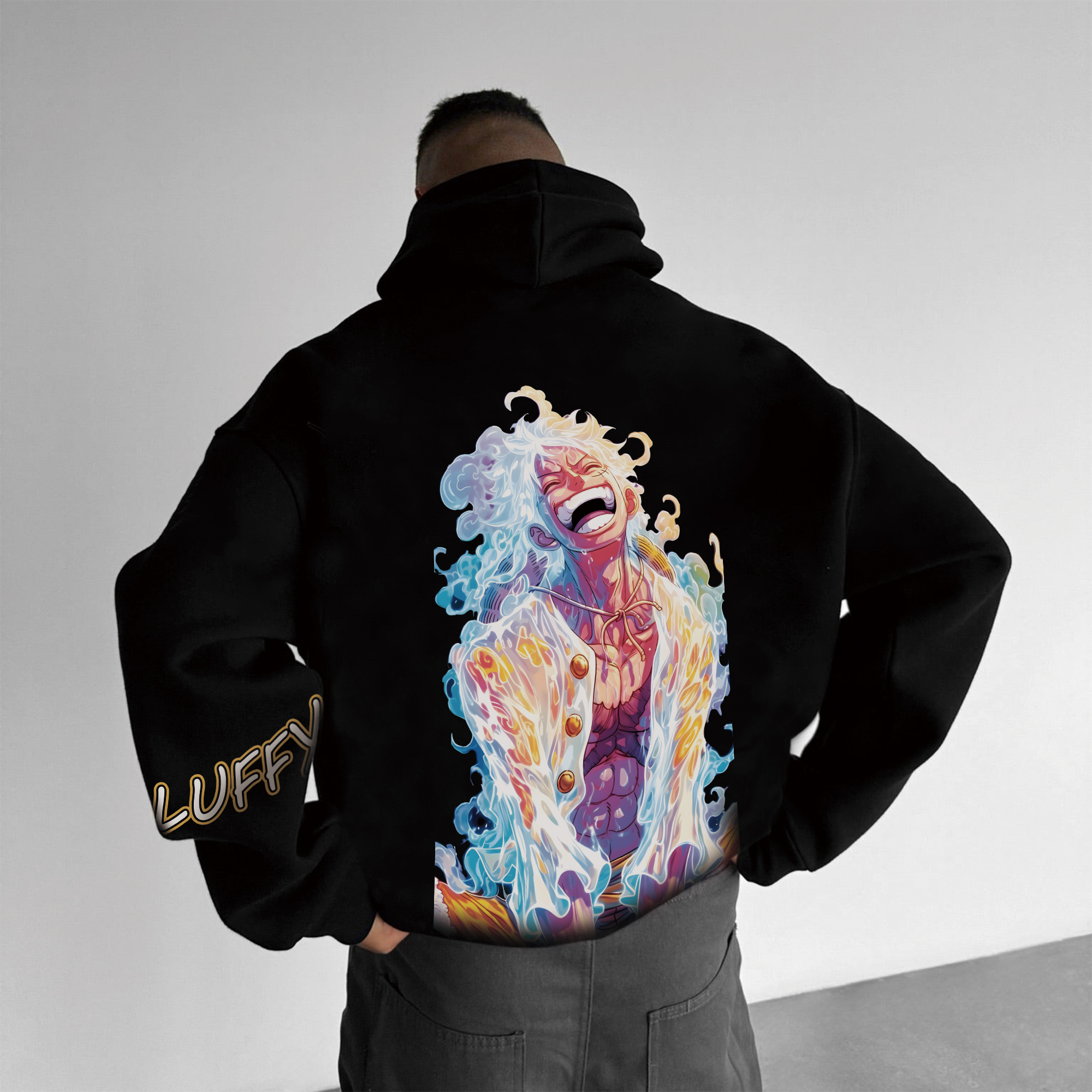 Unisex Anime Graphic Streetwear Vintage Hoodie