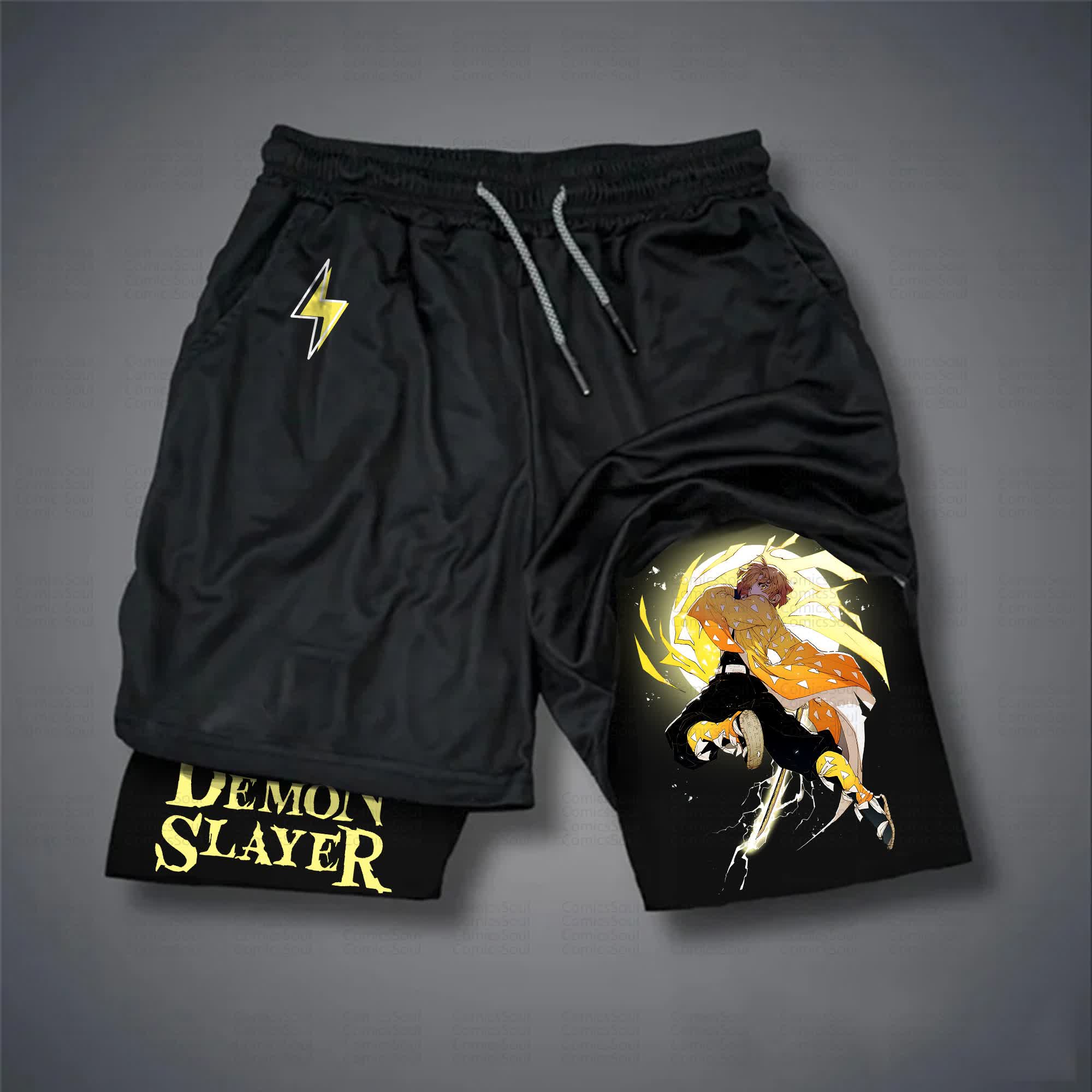 Unisex Casual Anime Streetwear Shorts 丨Comicssoul