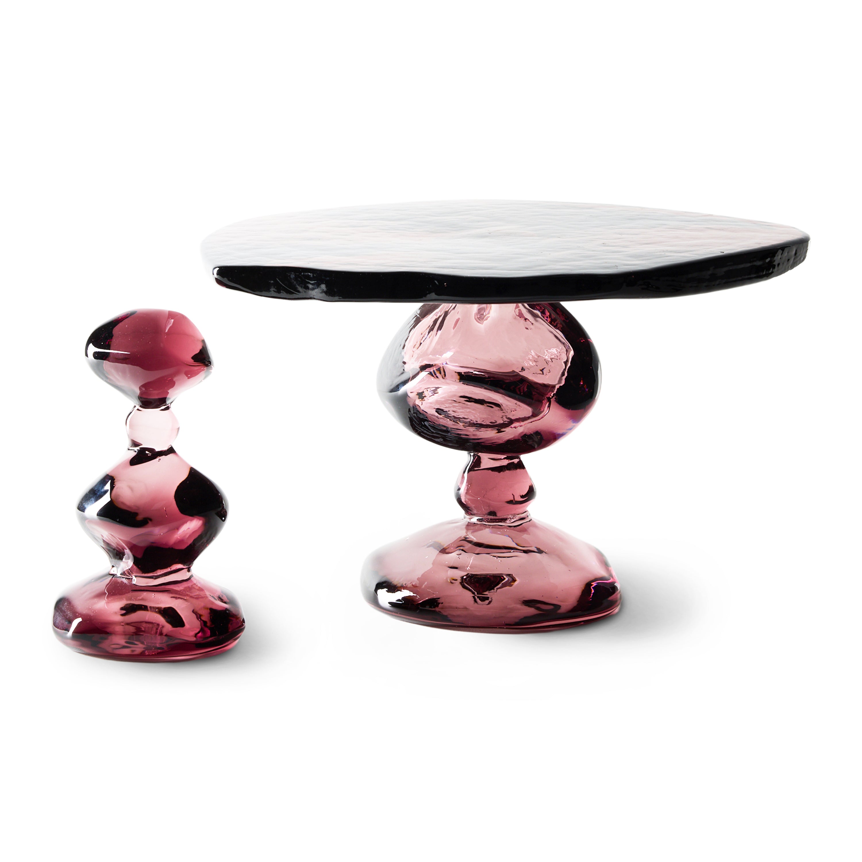 HKliving Nienke Sikkema Jewel Taartplateau - Amethyst
