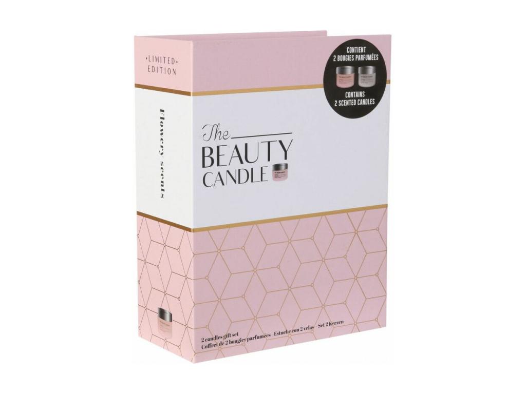Juego de 2 velas Las velas de la belleza