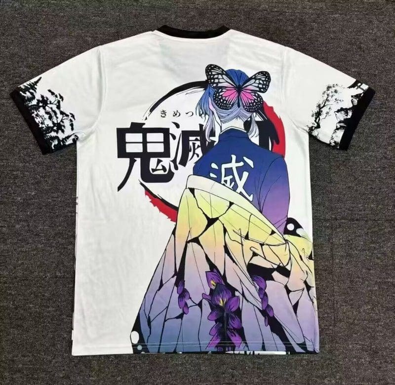 Demon Slayer Crew Neck Football Jersey