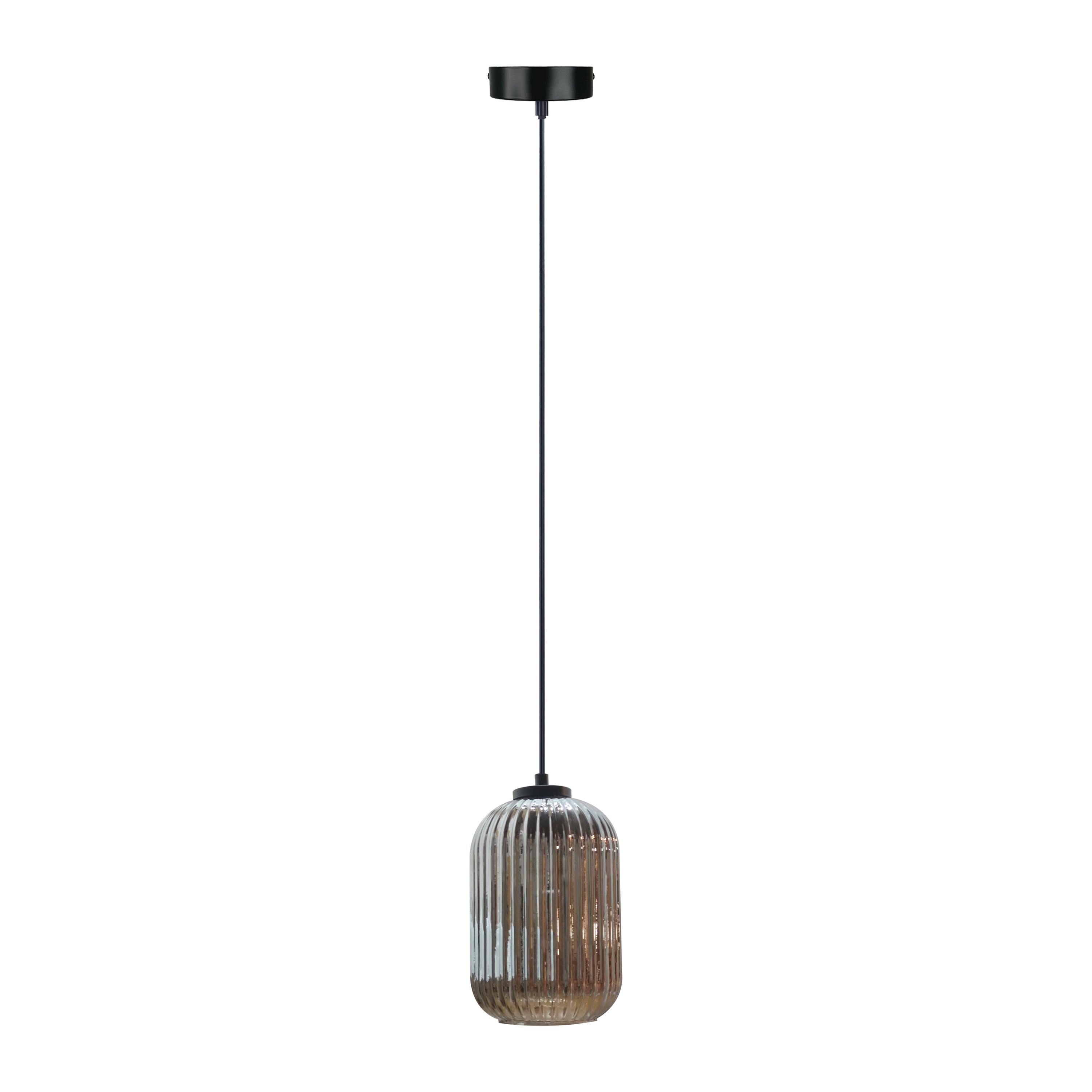 by fonQ Ribba Hanglamp - Smokey Glas