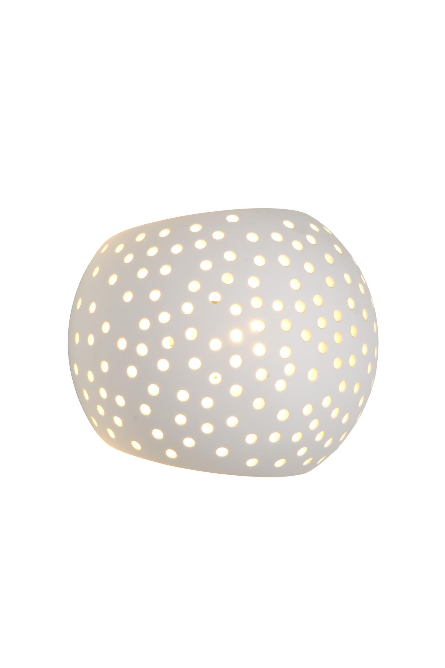 Lucide GIPSY Wandlamp - Wit