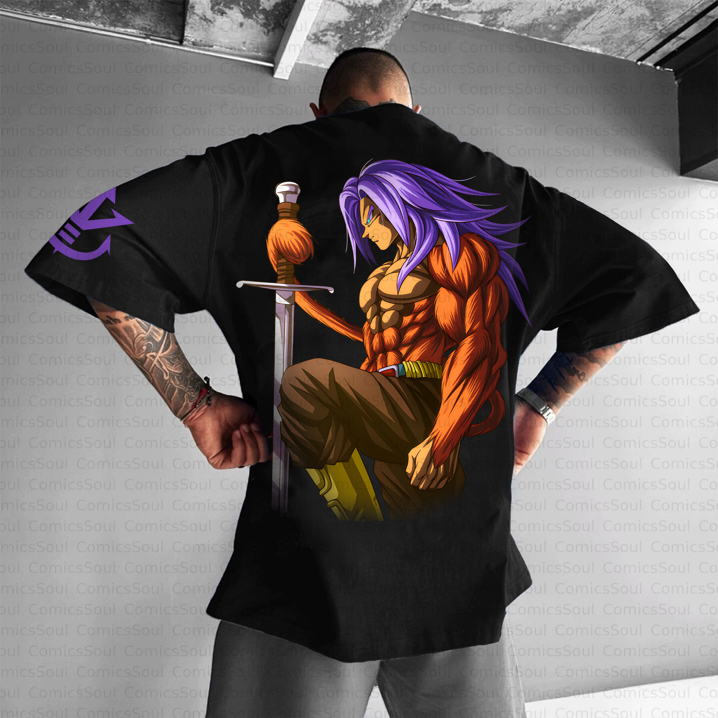 Unisex Anime Inspired Vintage T-Shirt