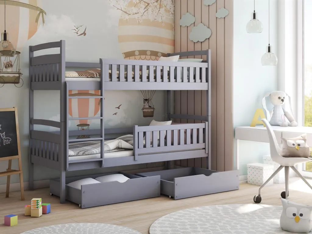 Litera Mueblesclasic BB004 90x190 cm Grafito