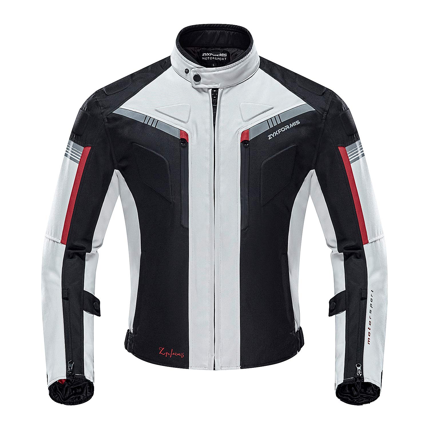 Motorcycle Jacket for Men with Removable CE Armor All Season - image 6