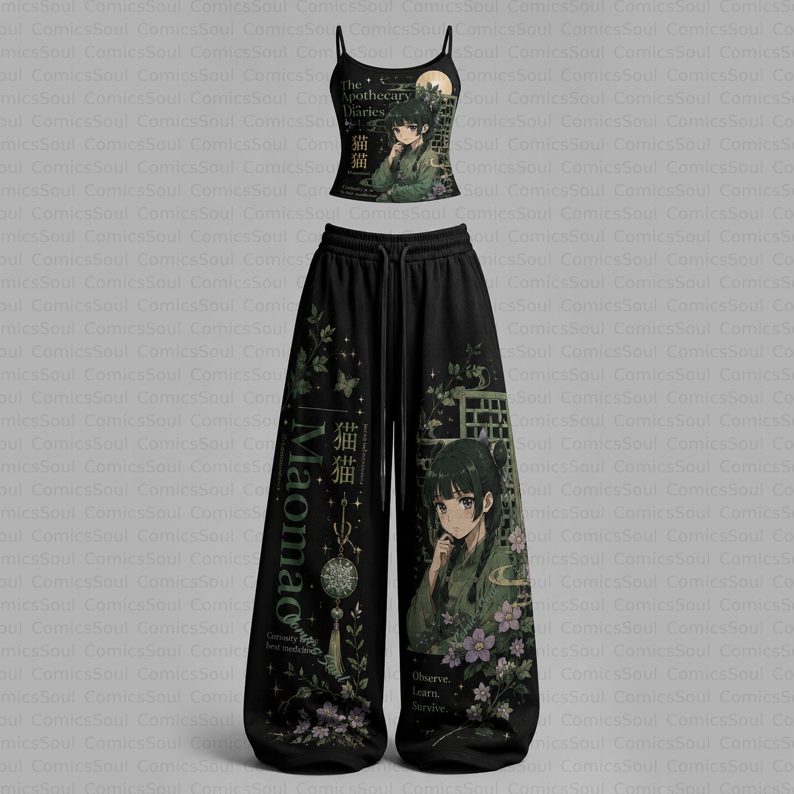 The Apothecary Diaries Top & Elasticated Trousers Two-Piece Set
