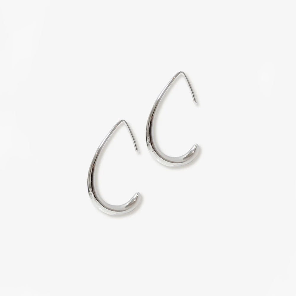 Harpie - Boucles d'oreilles Twist - Argent
