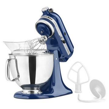 Kitchenaid KSM150PSBW Artisan Series 5-Qt. Tilt-Head Stand Mixer, Blue Willow