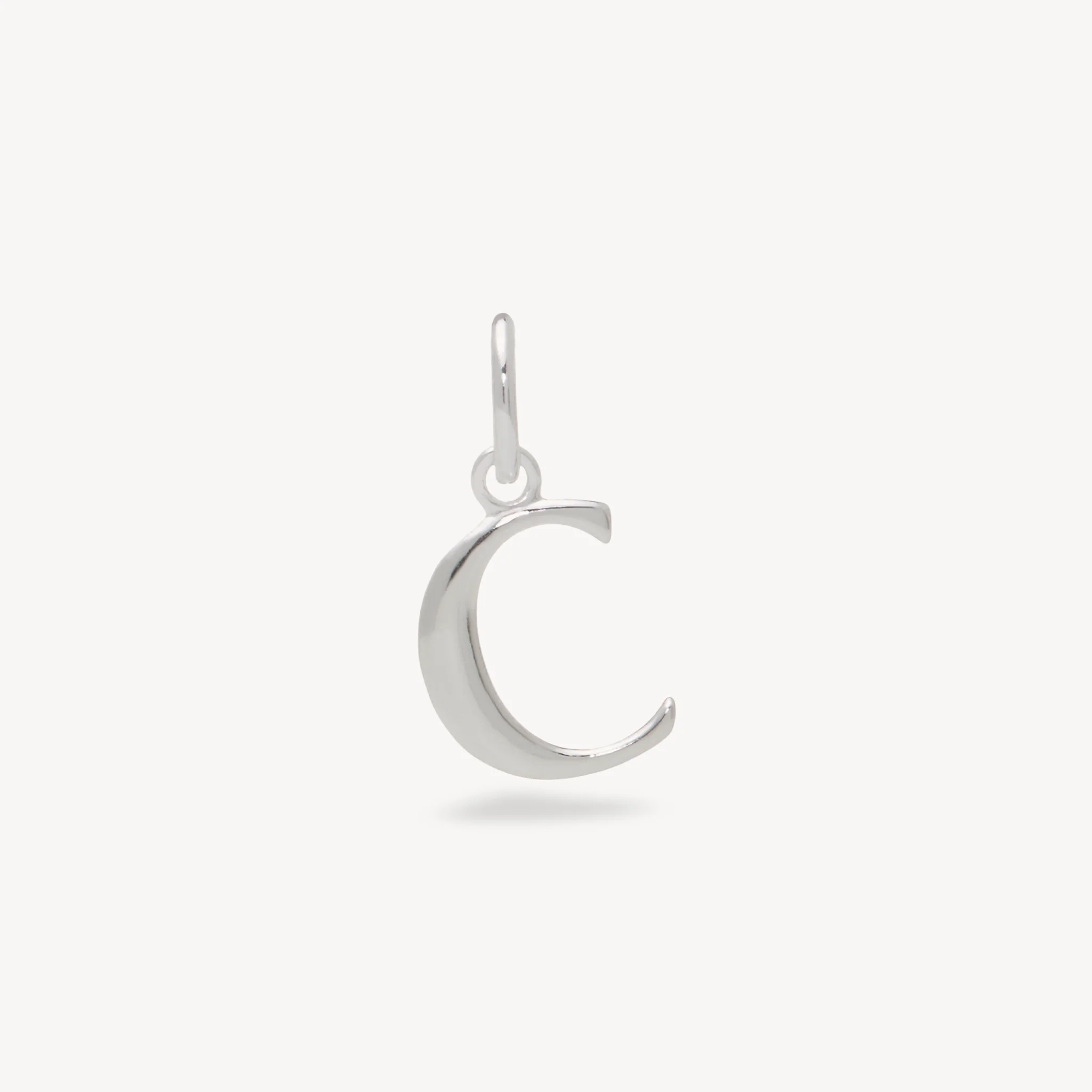 Sterling Silver Letter Charm
