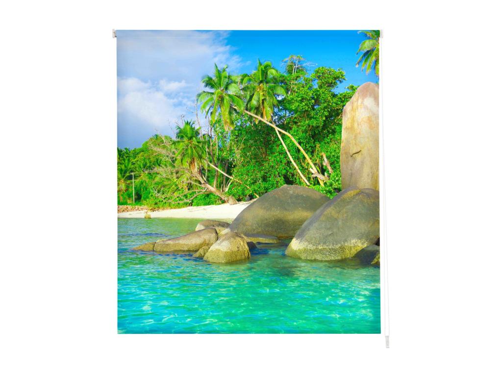 Mubdelu | Estores Personalizados PAISAJES | 130 x 180 cm (Ancho por Alto) Tamaño de Tela 127 x 175 cm | Modelo P-3038 Color Unico