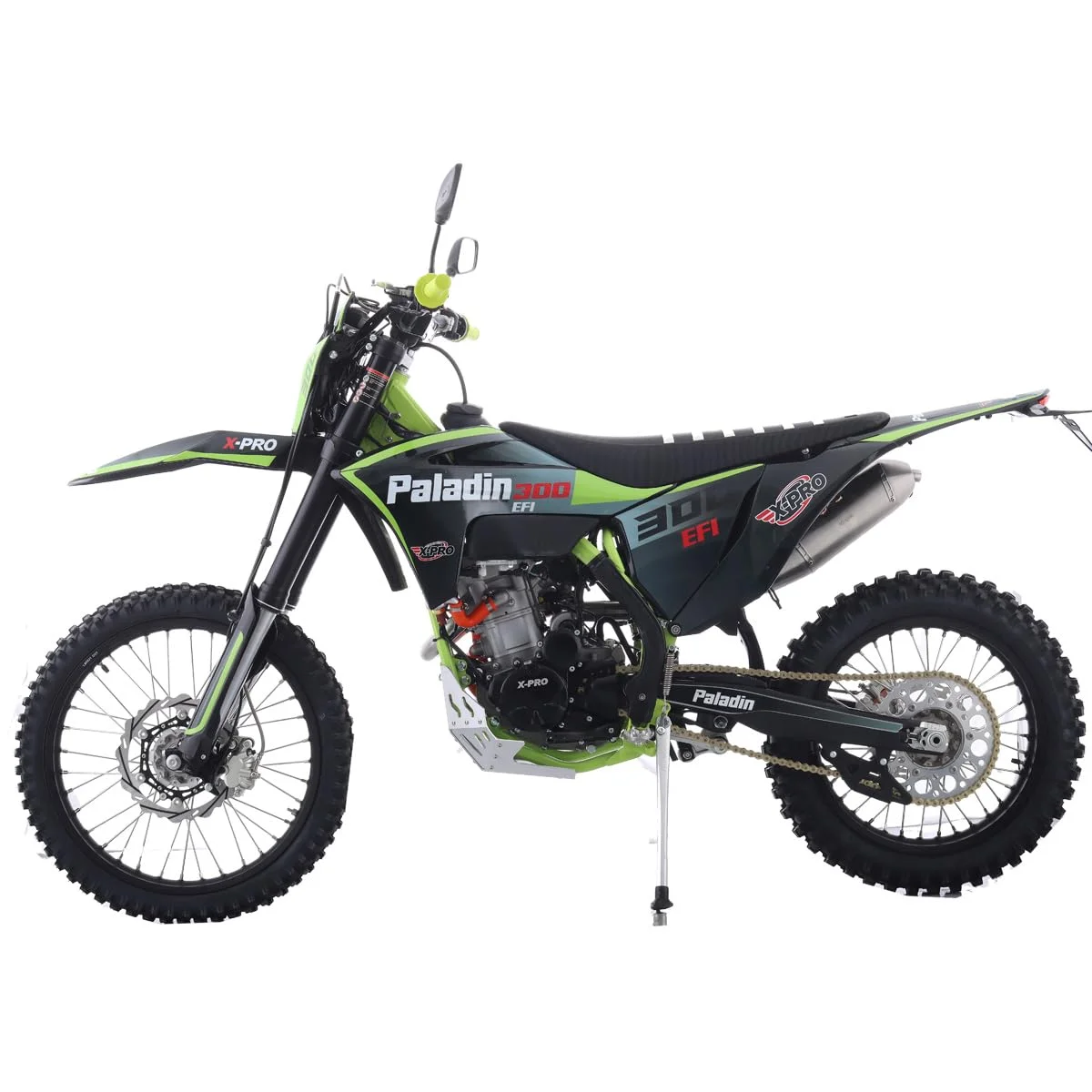 X-Pro Paladin 300 EFI Dirt Bike with 6-Speed Manual Transmission and Balance Shaft and Dual Overhead Camshaft (DOHC) with Four Valves Engine, Electric Start! Big 21"/18" Wheels! - Image 22