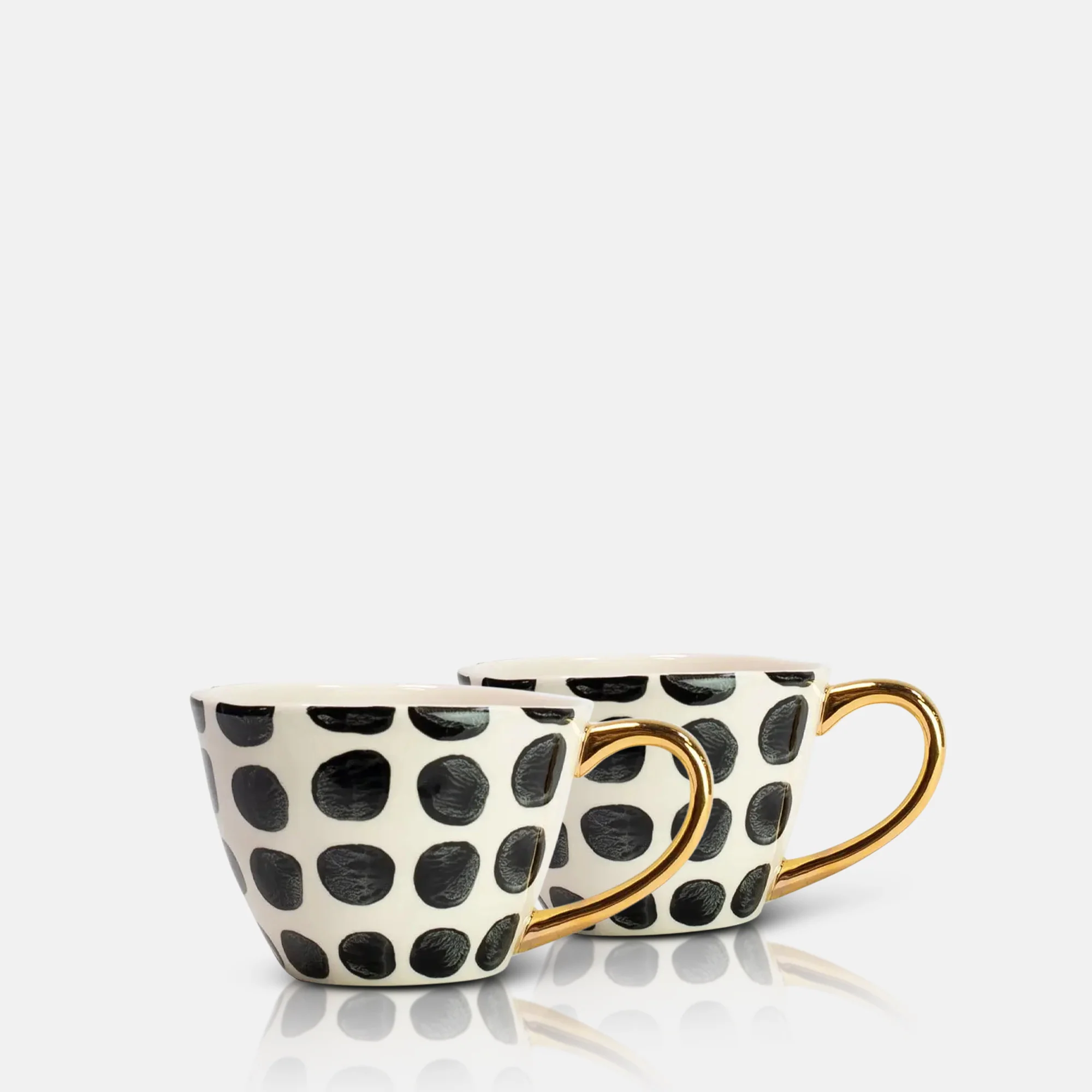 Edie Polka Dot Mug, Set of 2