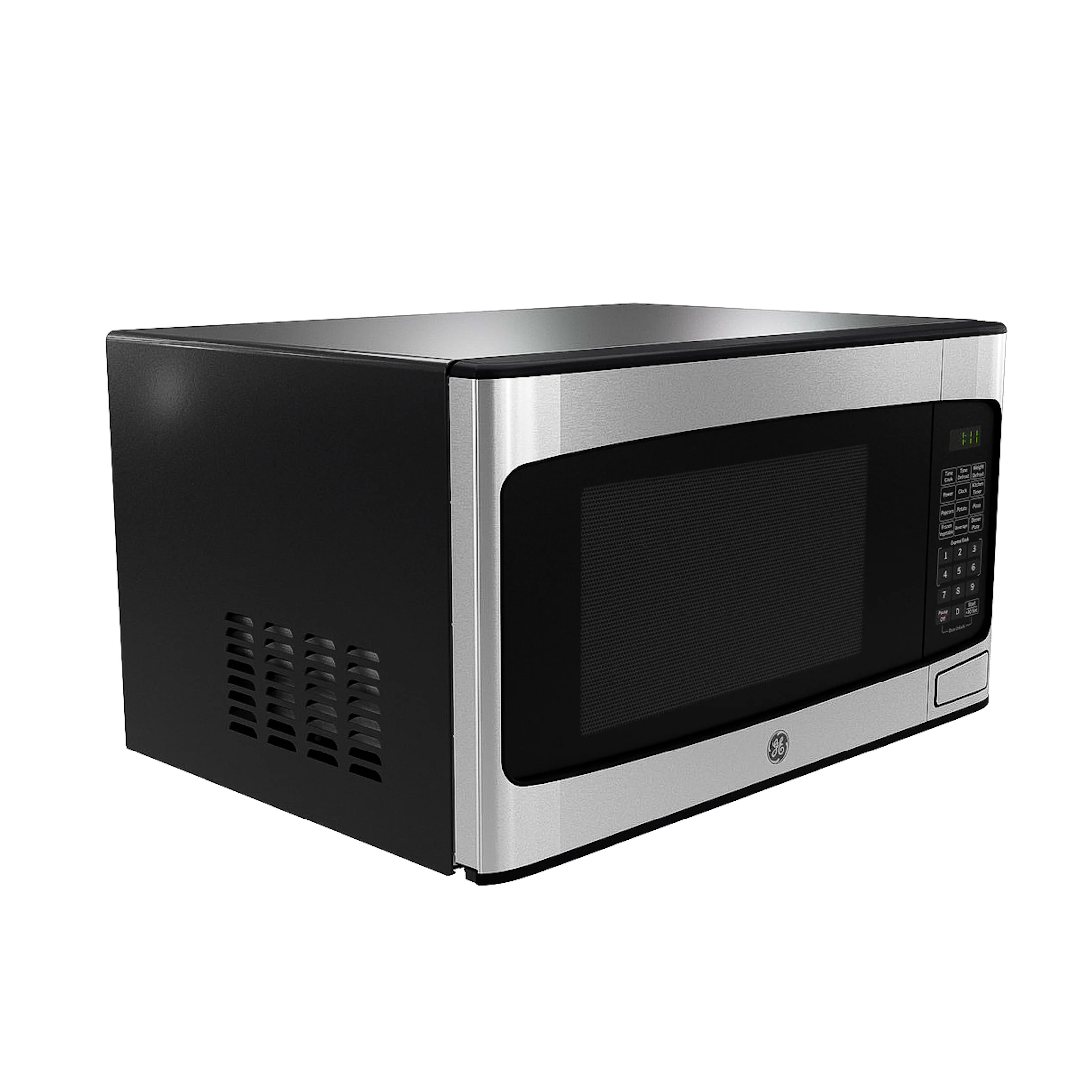 GE 1.1 Cu Ft Countertop Microwave Oven, 950W, Stainless Steel, One-Touch Cooking, Turntable, Auto Defrost, Child Lock, Model GCST11N1WSS - Image 10