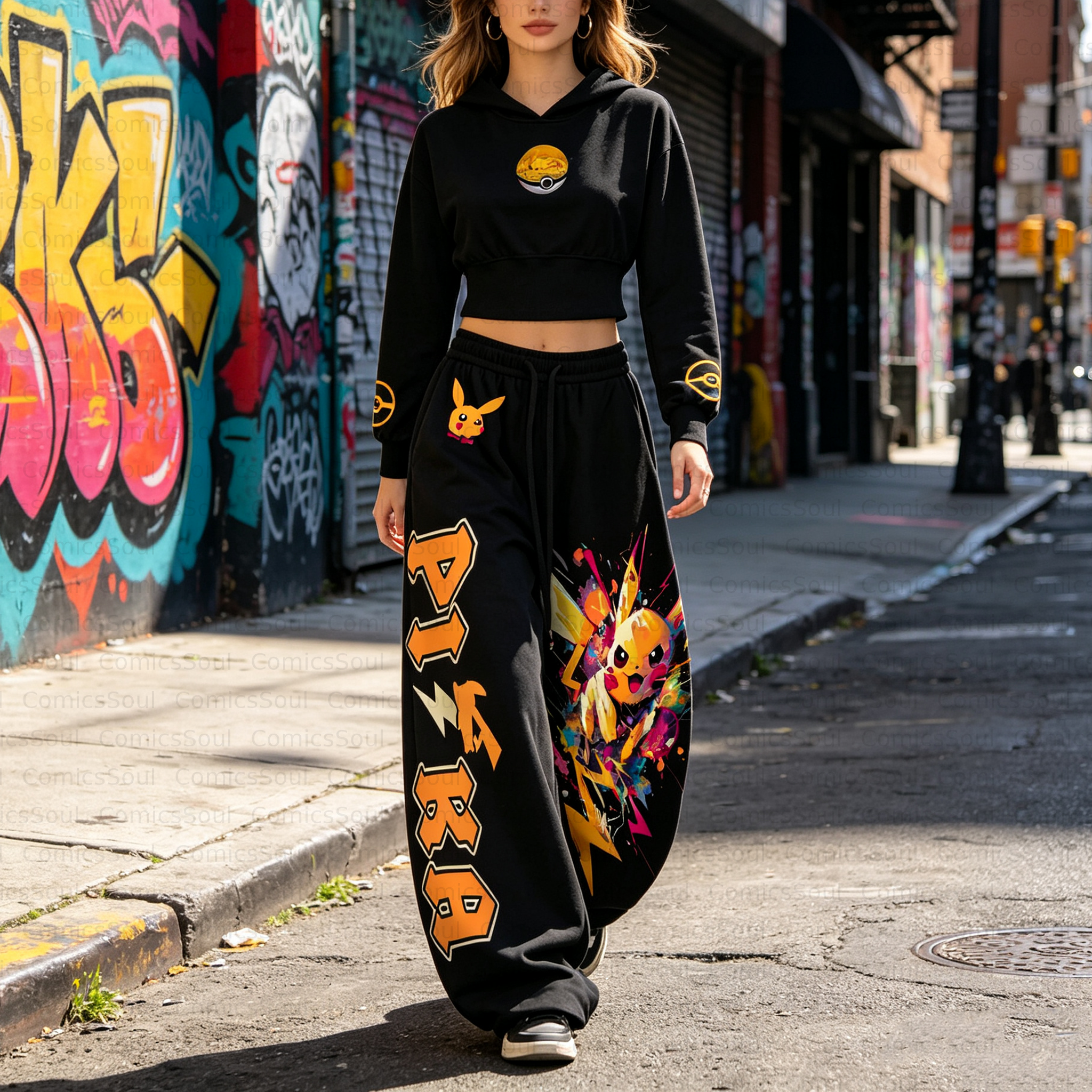 Pokémon Hoodie & Pants Two Piece Tracksuit Set 3051012 TeeThreads Sustain the Scene with Custom Apparel
