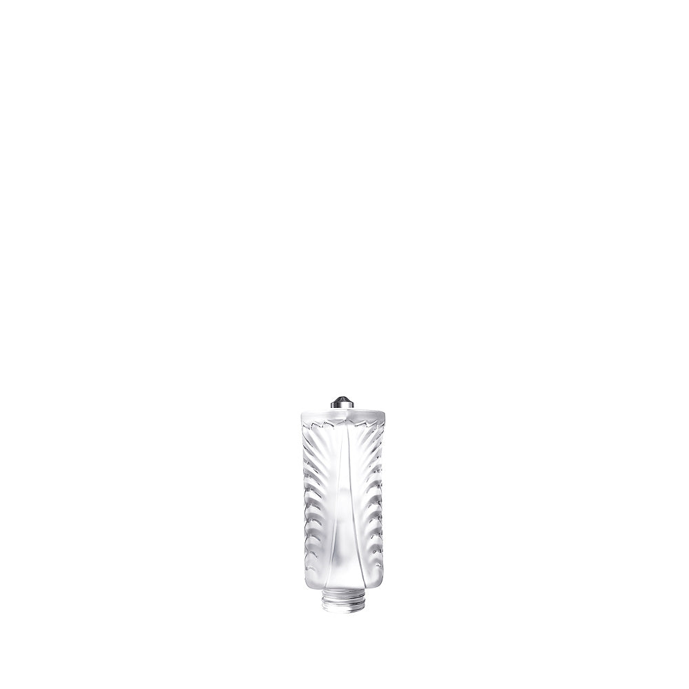 APPLIQUE PALME - CRISTAL INCOLORE, FINITION CHROME