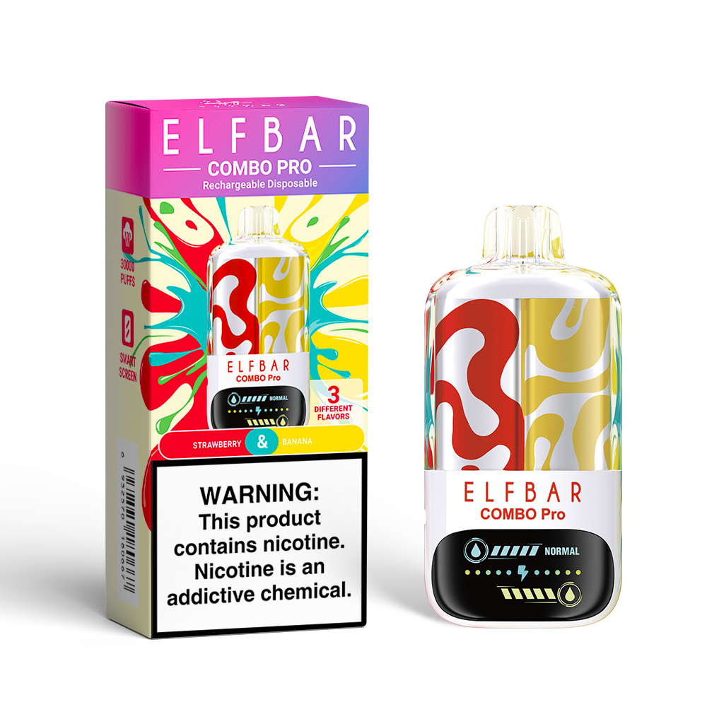 ELFBAR COMBO PRO 30K kertakäyttöinen sähkötupakka (kaikki maut)