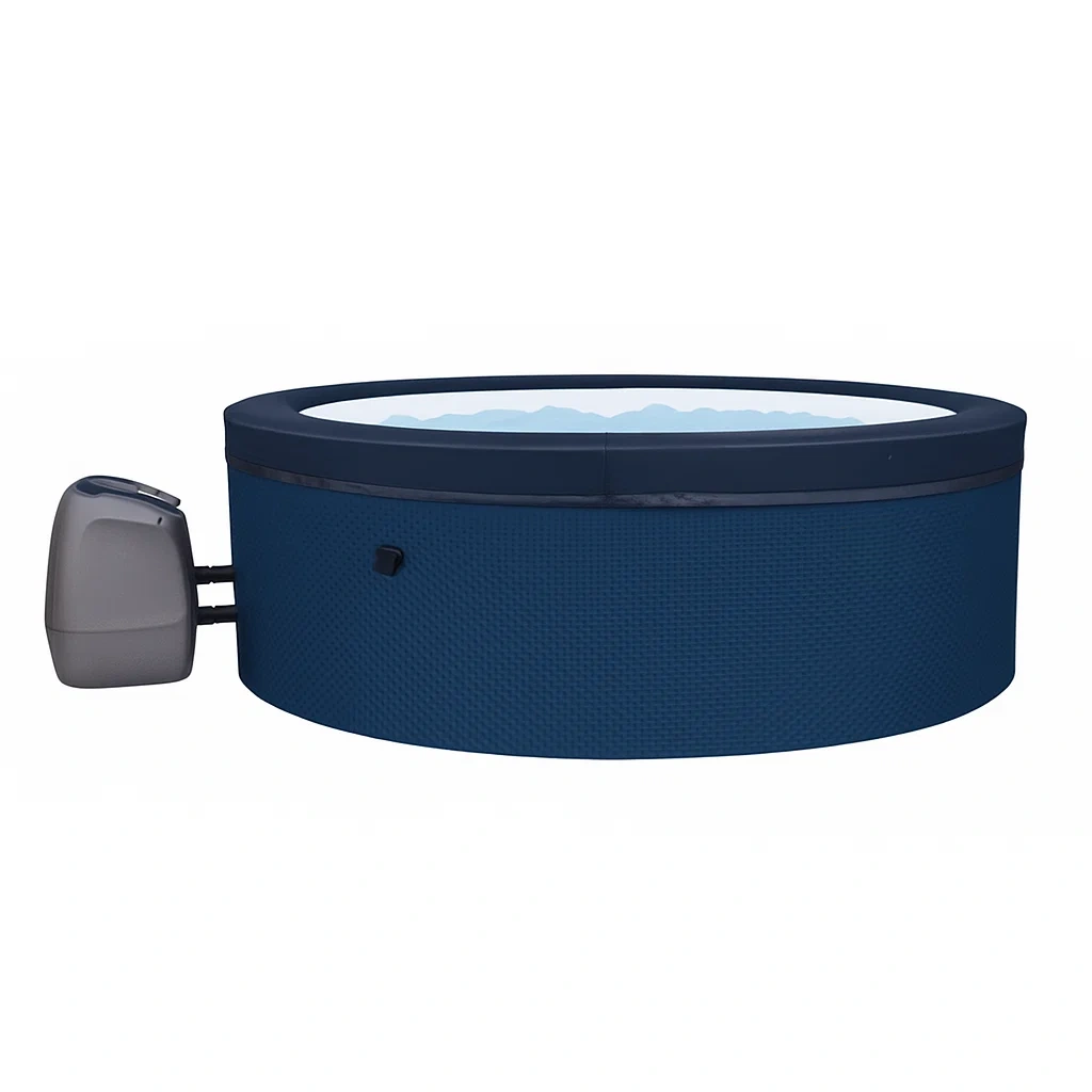 Spa semirrígido de hidromasaje 1000 L 5 plazas Ø180x70 cm - yShTJtG131Vv