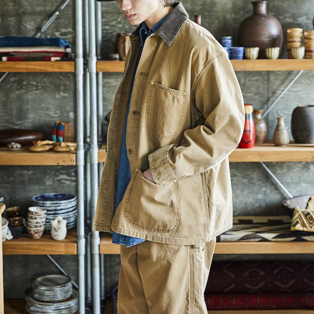 OrSlow - Veste Décontractée Coverall - Marron