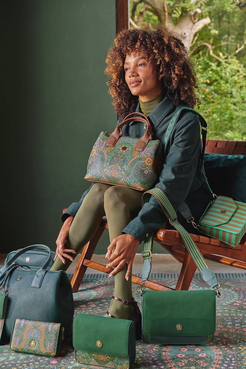 Cross Body Bag Fenna Medium Jabali Green