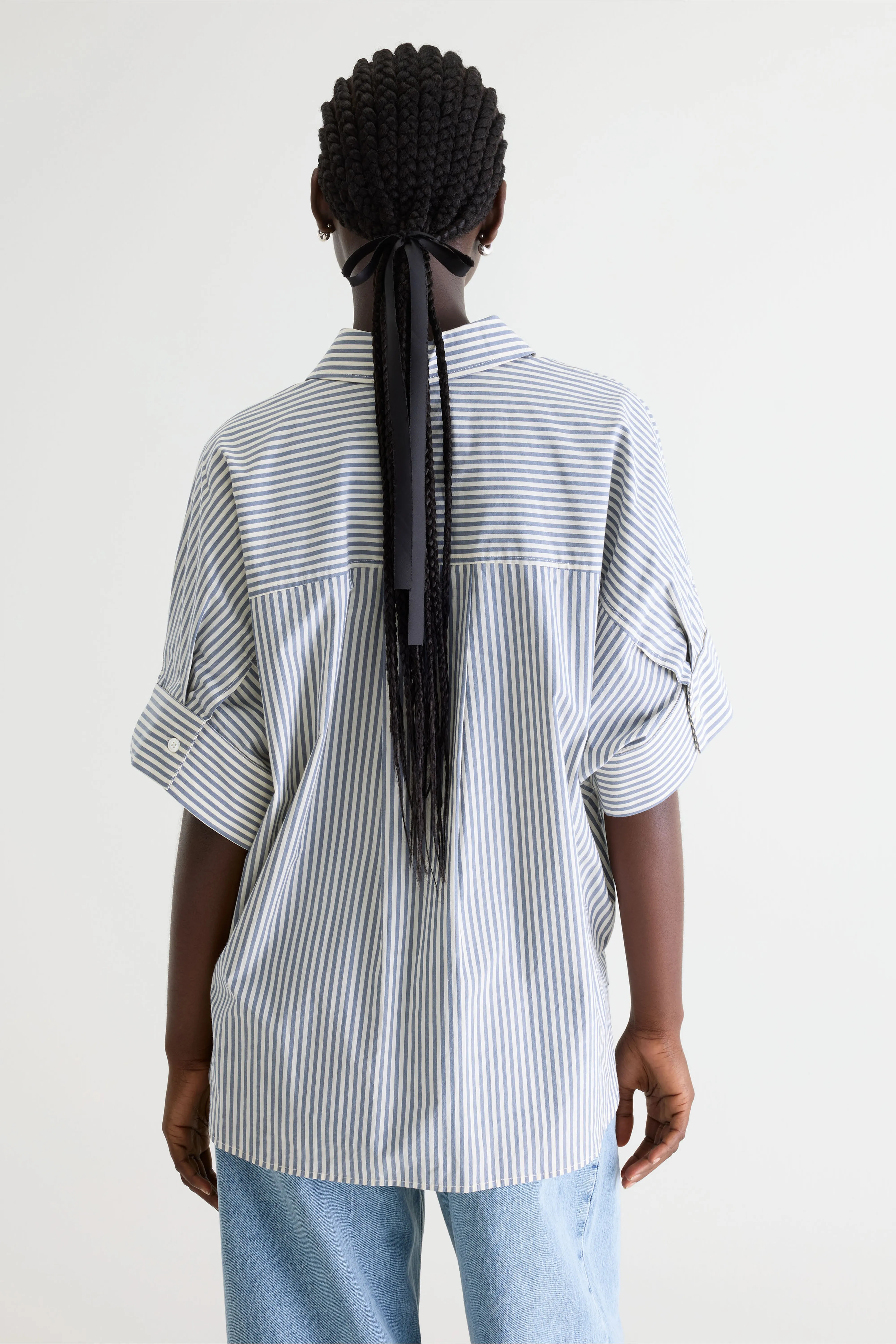 Bellerose Jay short-sleeve shirt (261 / W / STRIPE B)