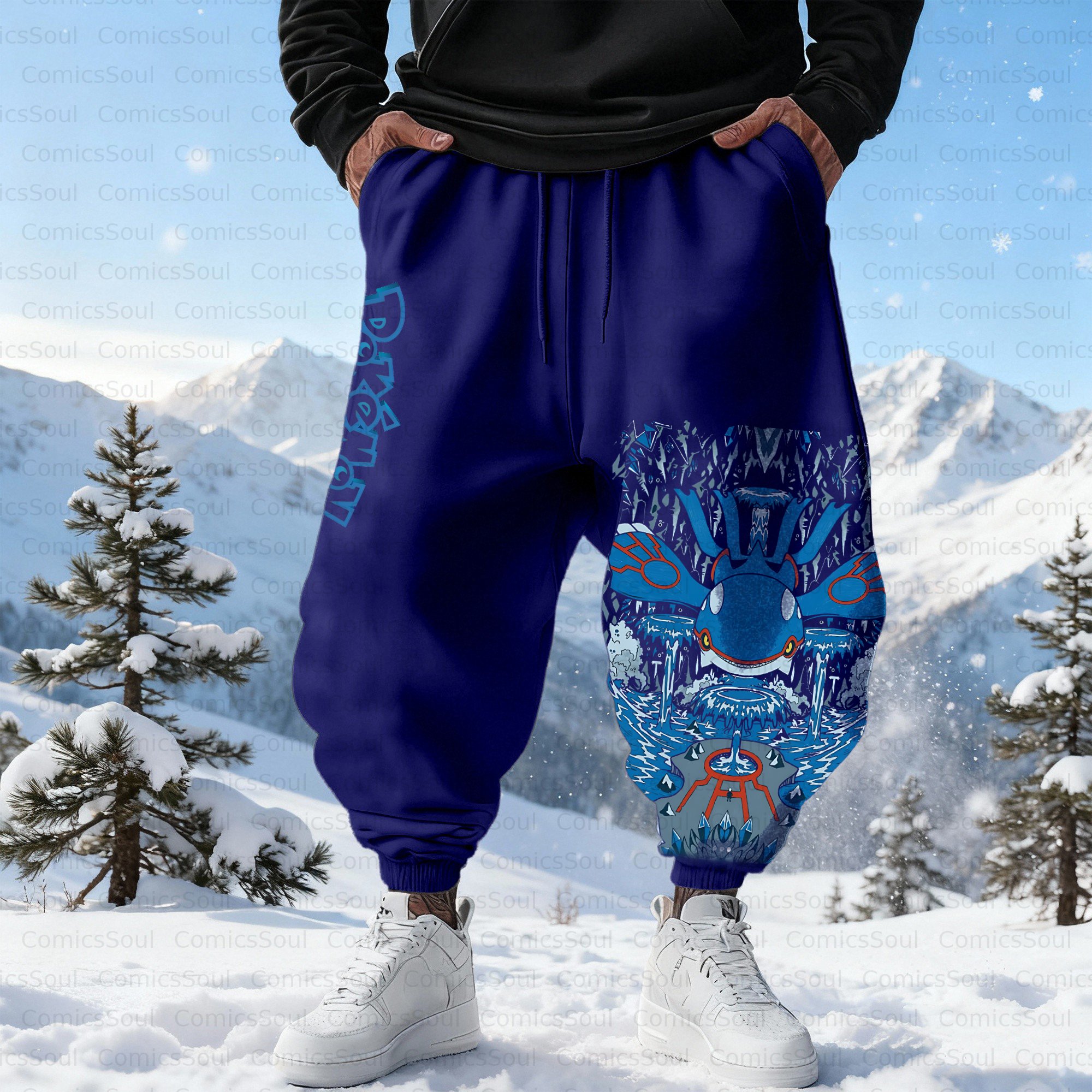 Unisex Casual Anime Streetwear Pant