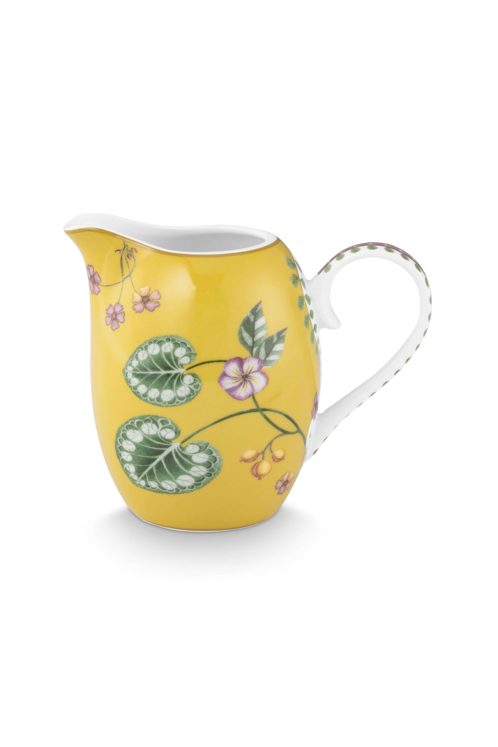 Jug Lily&Lotus Yellow