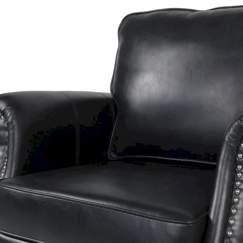 Christopher Knight Home Dowd Faux Leather 3-Piece Club Chair and Sofa Set