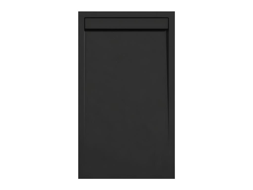 Plato de ducha pizarra CLEVER NEGRO 70x210 cm