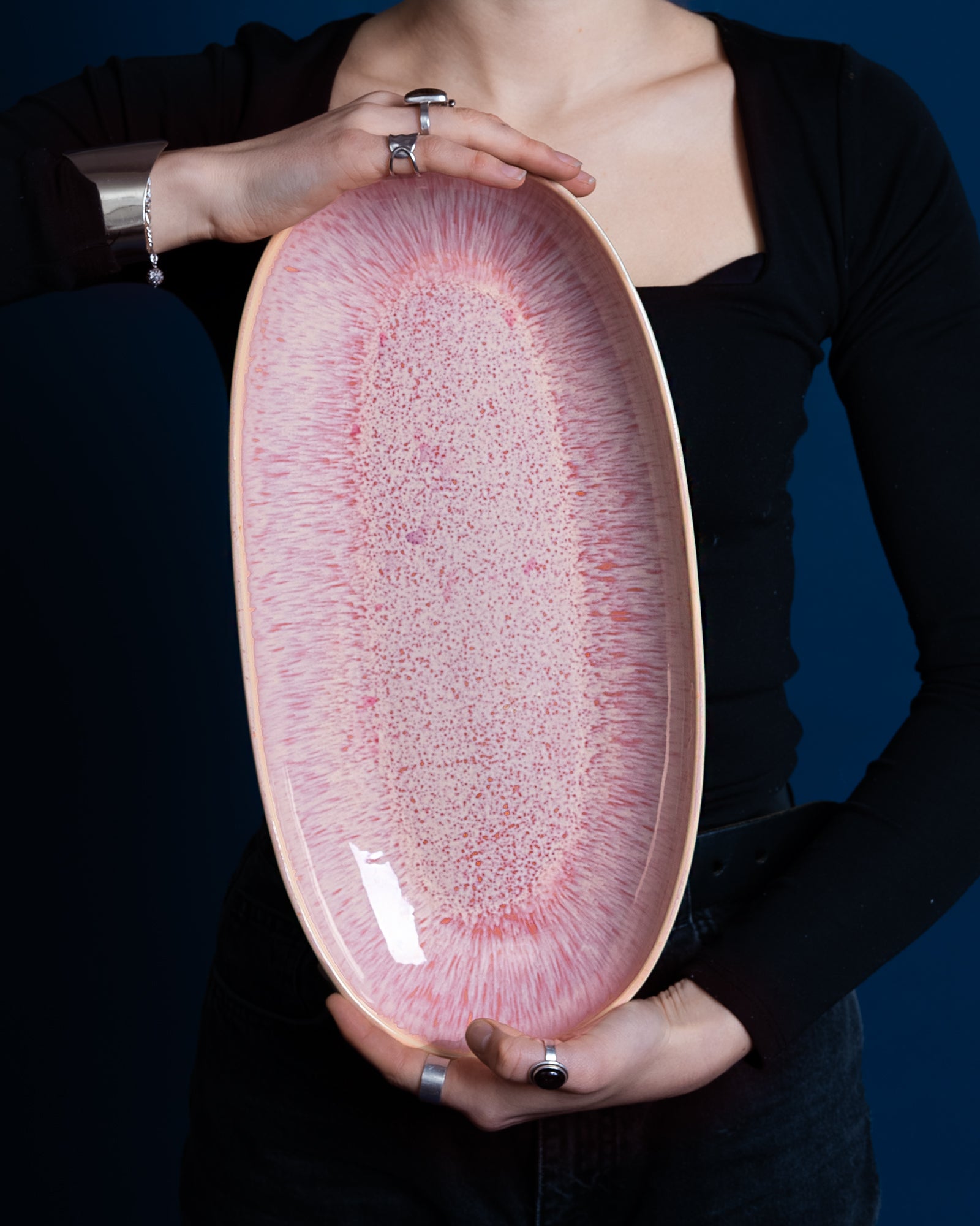 Areia Servierplatte XL pink