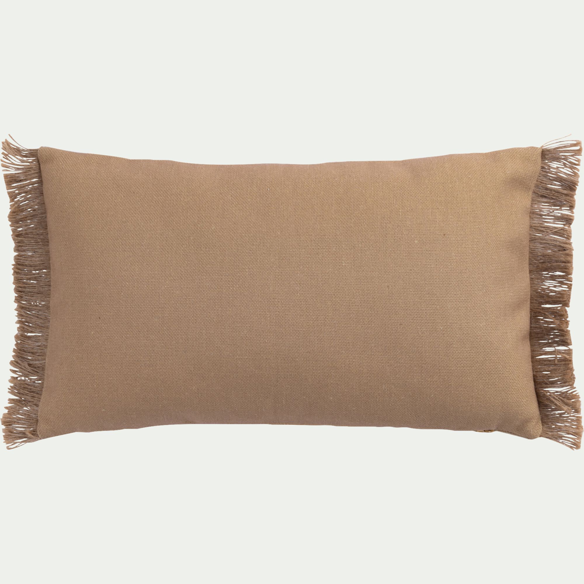 ZAIDA - Coussin de jardin 30x50cm - beige sable