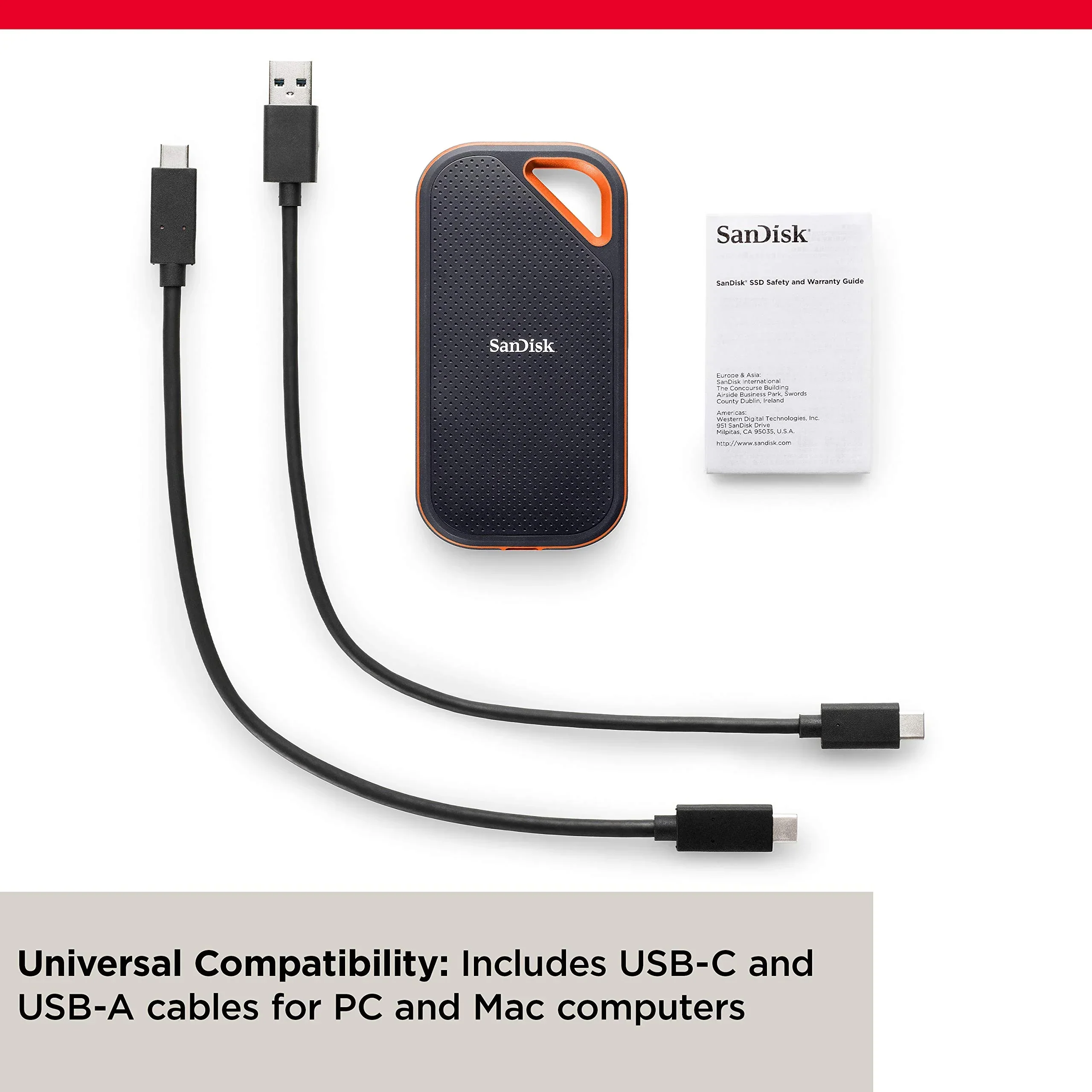 SanDisk 1TB Extreme PRO Portable SSD - Up To 2000MB/s - Image 4 SanDisk 1TB Extreme PRO Portable SSD - Up To 2000MB/s - Image 4