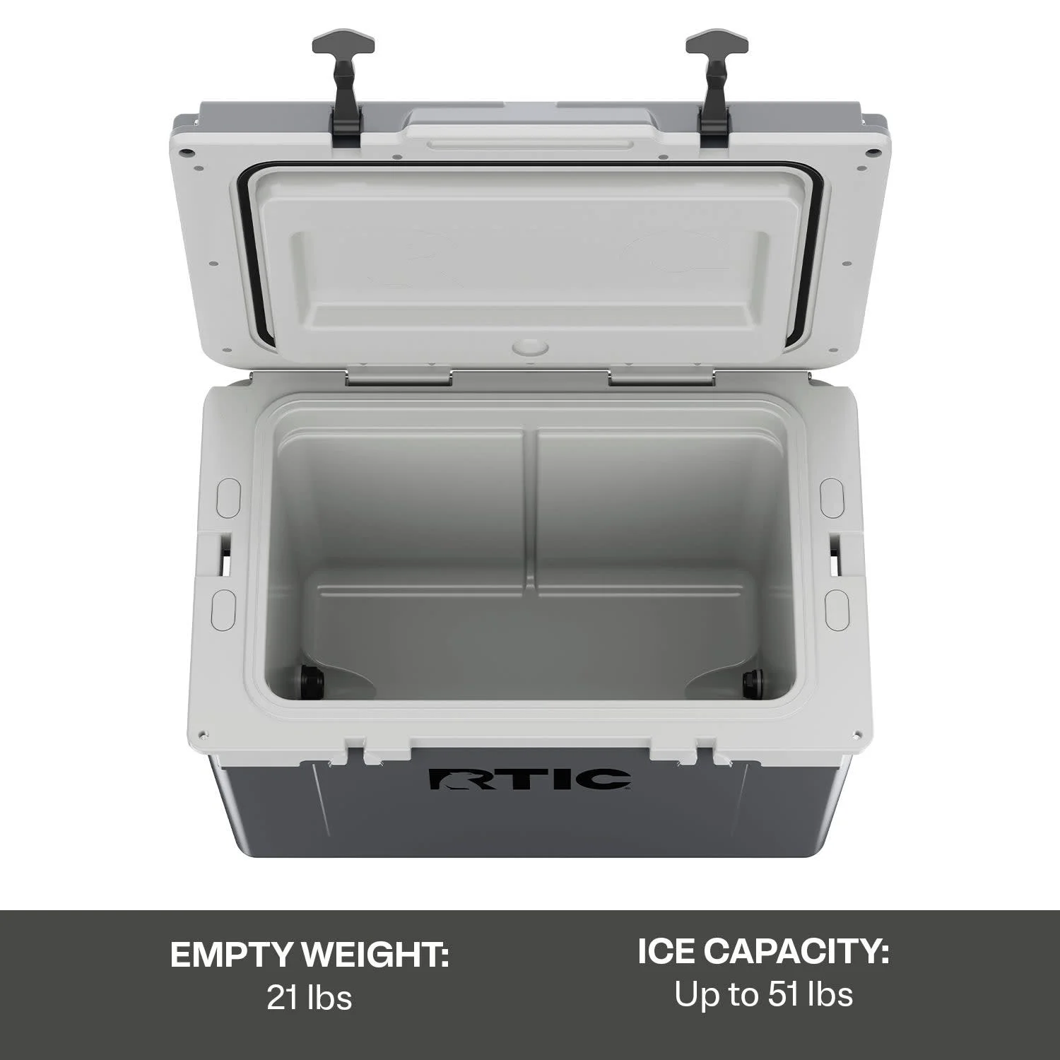 RTIC 52 QT Ultra-Light Hard-Sided Ice Chest Cooler, Fits 76 Cans, Trailblazer - Image 18