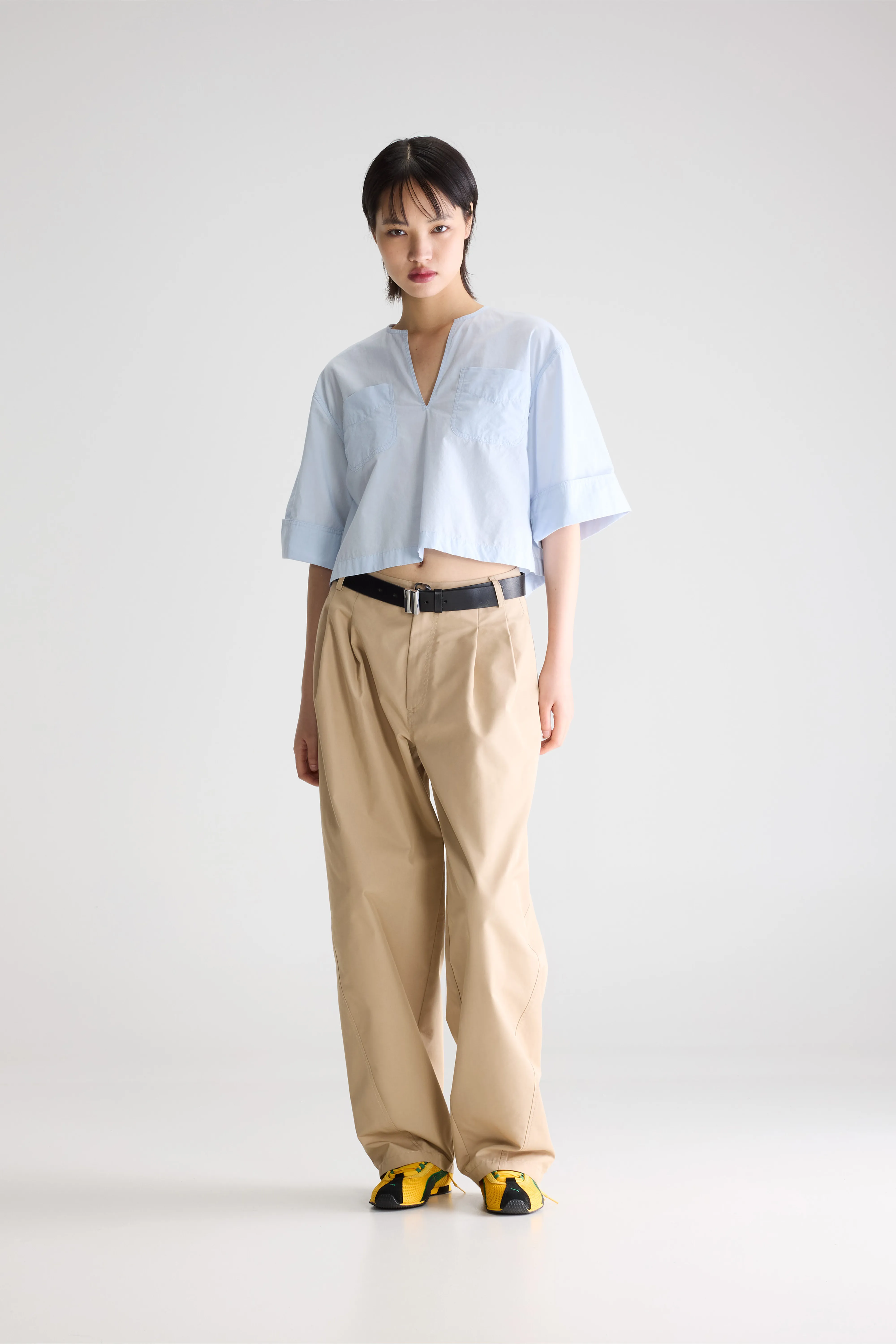 Bellerose Chalk relaxed shirt (261 / W / MIST)