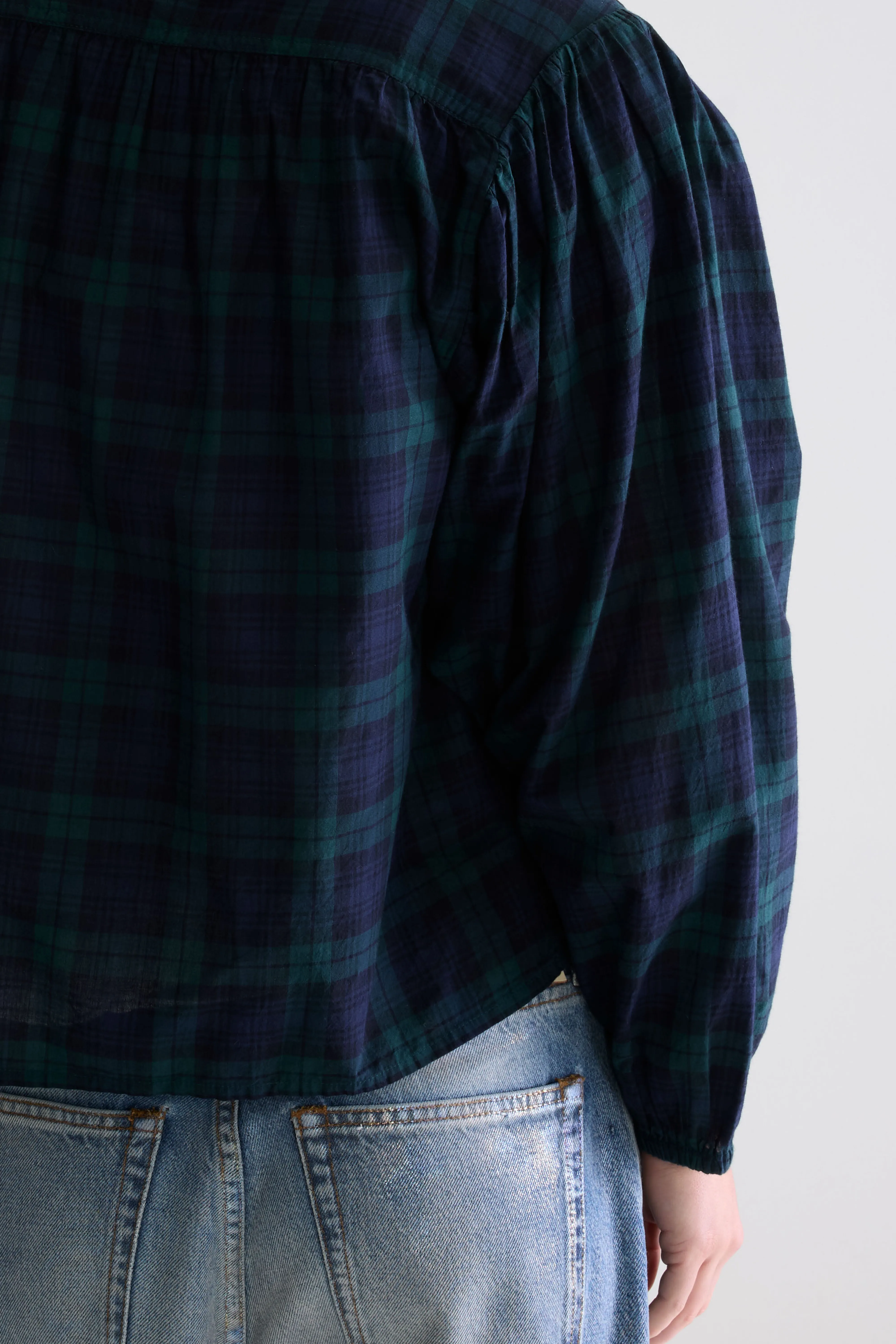 Bellerose Cherry checked blouse (261 / W / CHECK A)