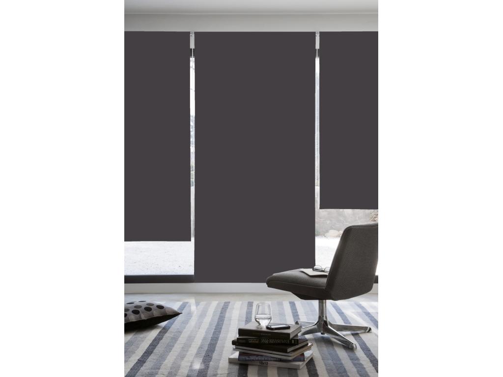 Casaplu | Estores Enrollables Opaco | 110 x 235 cm (Ancho por Alto) Tamaño de Tela 107 x 230 cm | Modelo DRACARYS Color Antracita