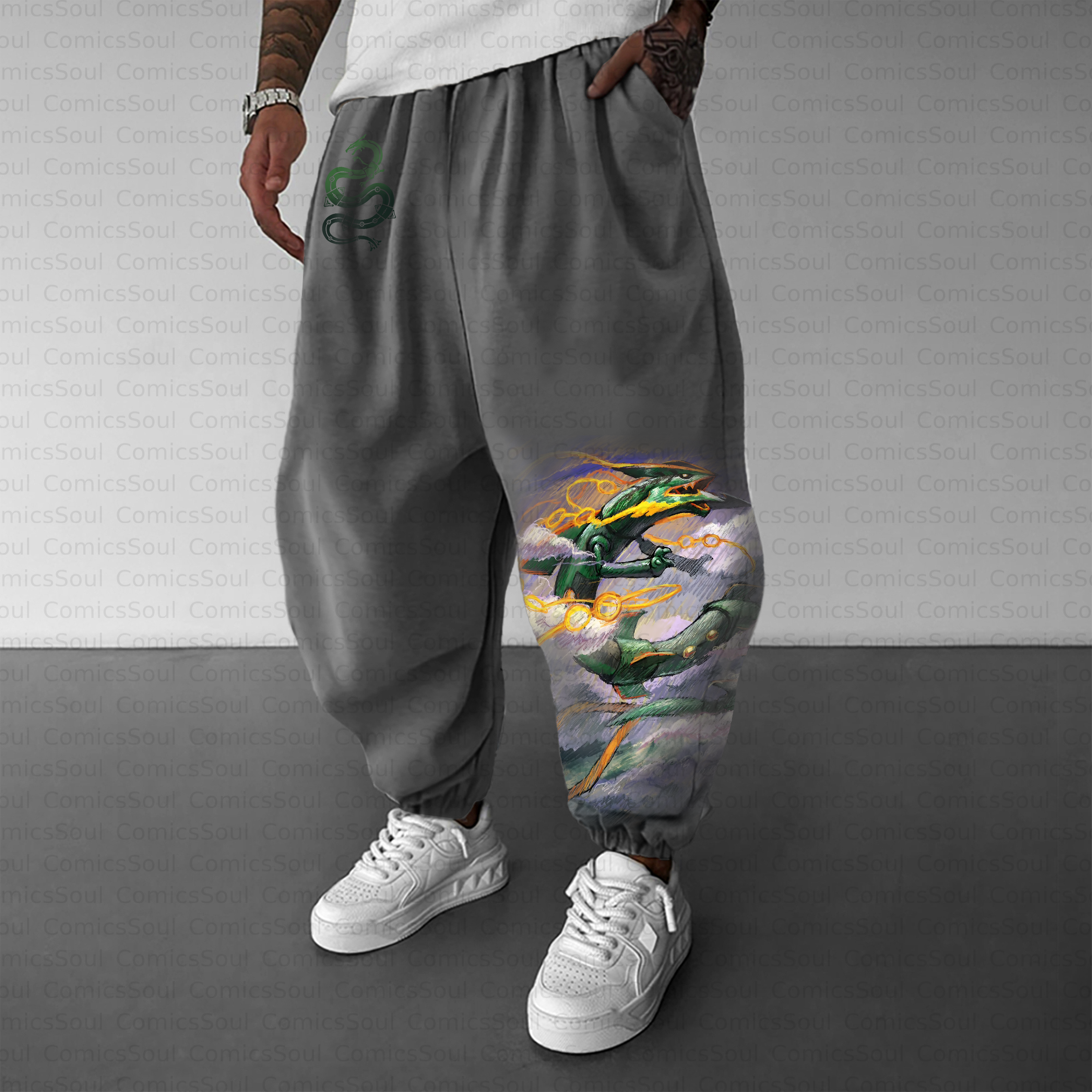 Unisex Casual Anime Streetwear Pant