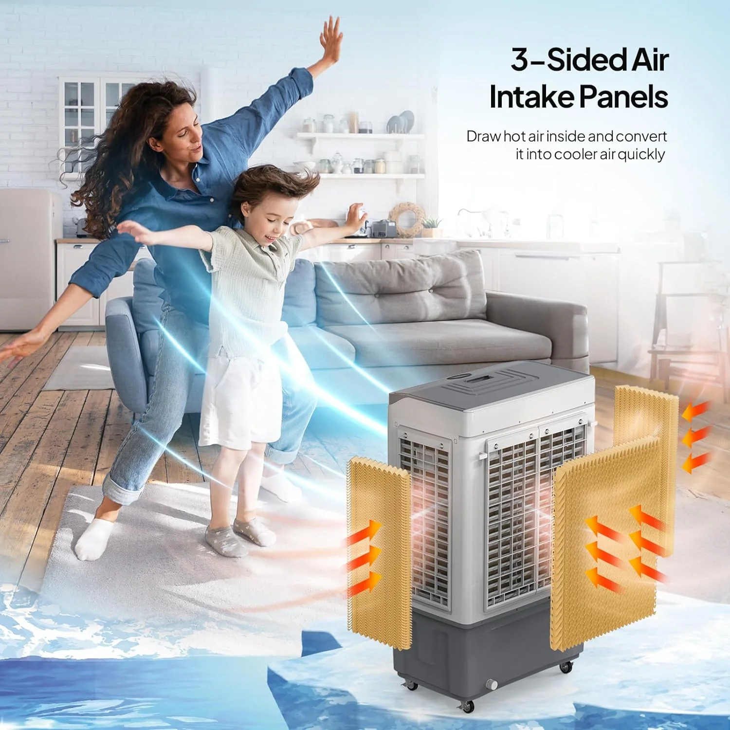 ROVSUN Portable Air Conditioners, White - Image 21
