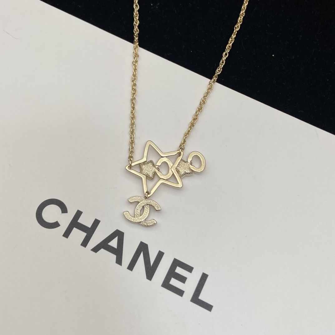 Chanel Dreamy Star Earrings Necklace - Original Replica Club