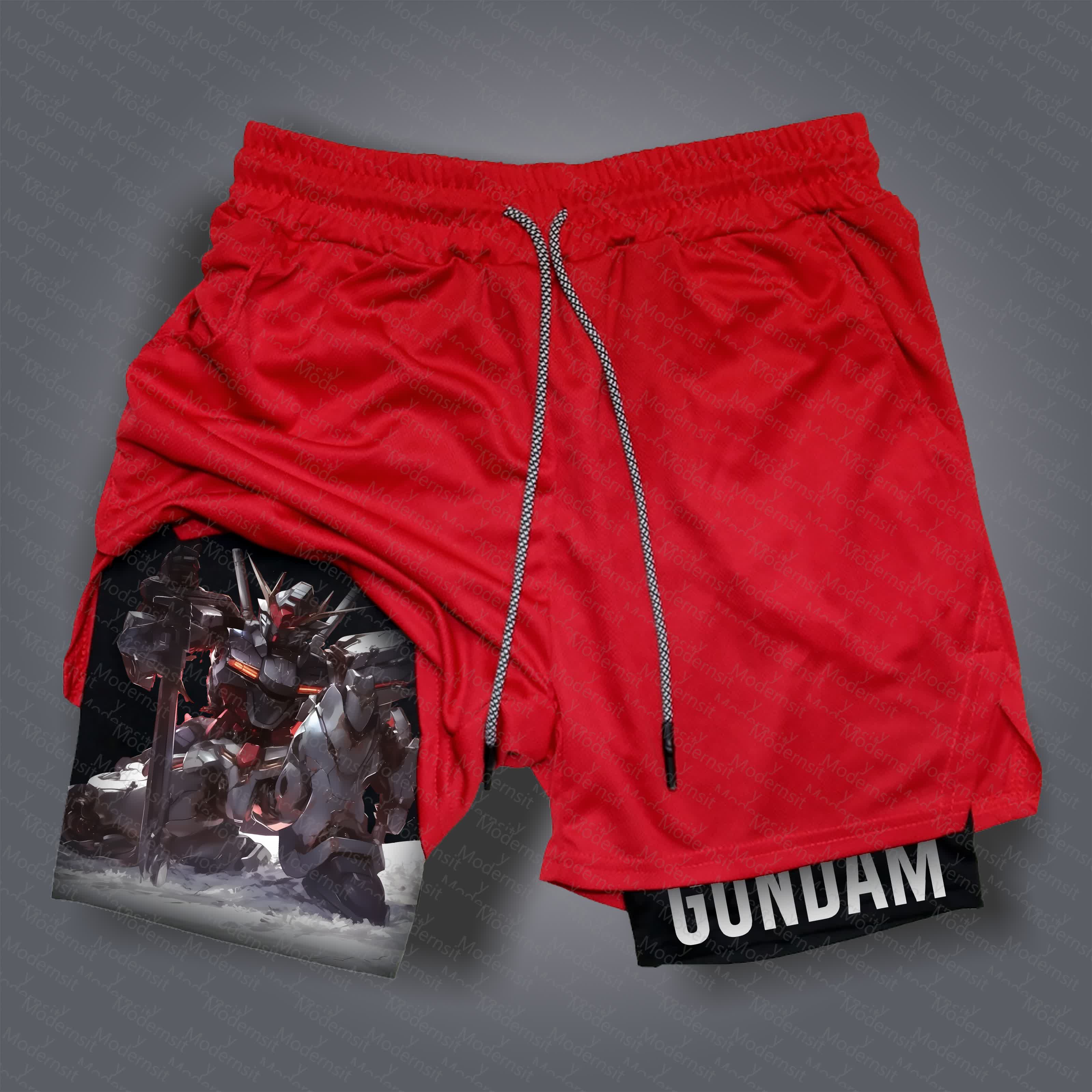 Unisex  “Comicssoul” Casual Anime Streetwear Shorts