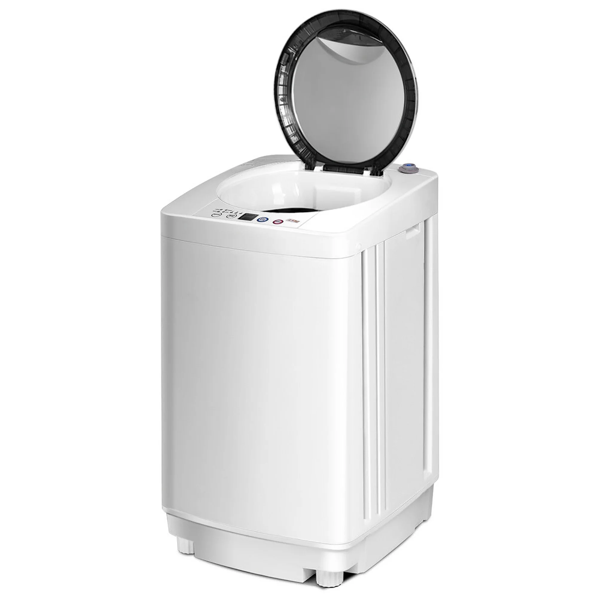 Costway Full-Automatic Laundry Wash Machine Washer Spinner Drain Pump - Image 8