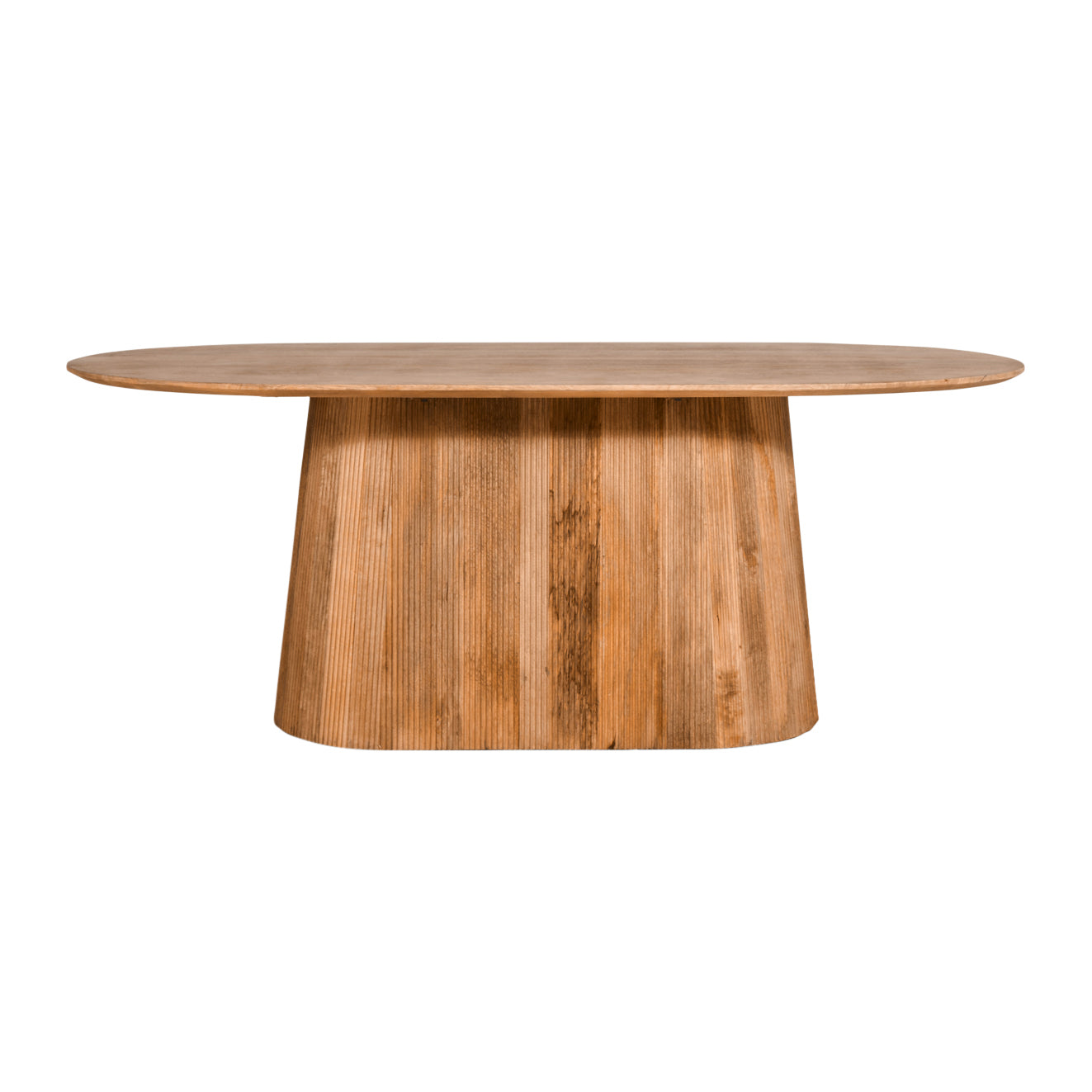 Blokker Grand Eettafel Lichtbruin Mangohout - 200 x 100 cm