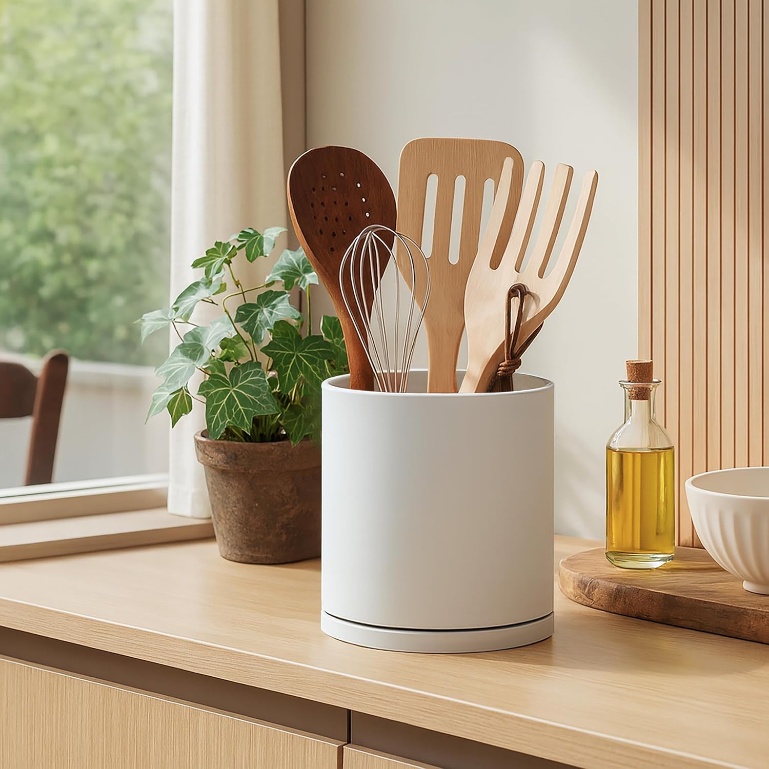 D'vine Dev 360° Rotating Utensil Holder Set – 7.2