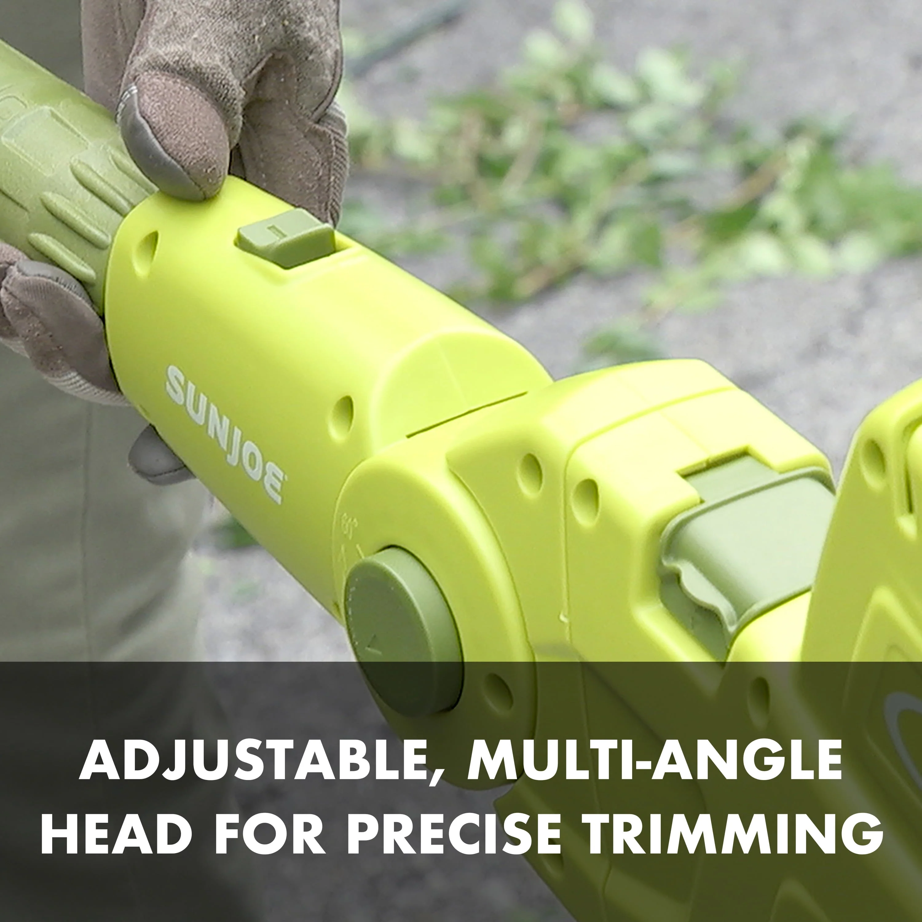 Sun Joe Electric 21-inch Telescoping Pole Hedge Trimmer, Multi-Angle Head, 4-Amp - Image 7