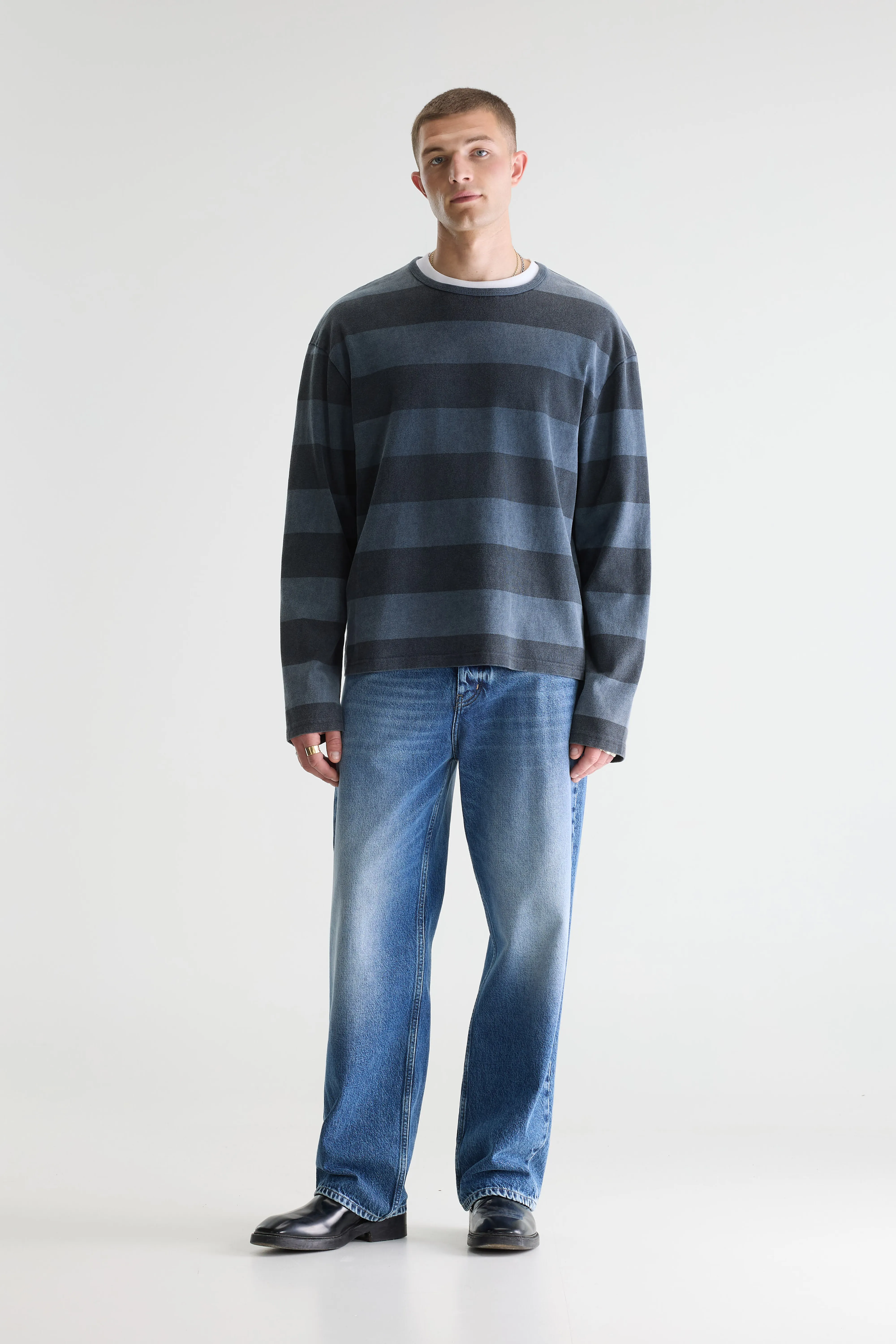 Bellerose Fuller long-sleeve t-shirt  (261 / M / STRIPE E)