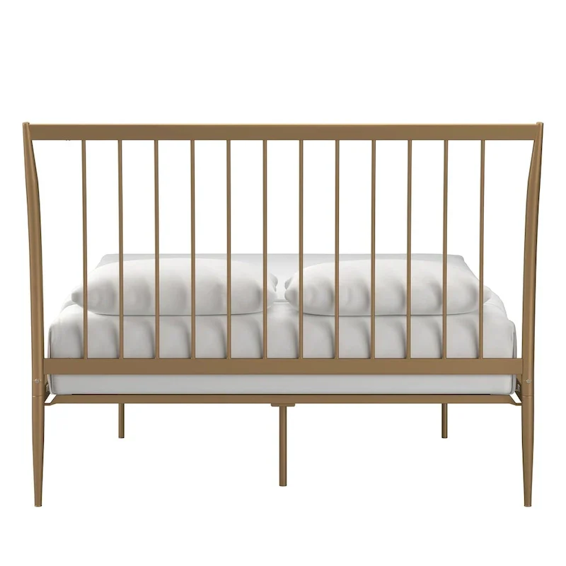 iNSPIRE Q Bold Parkcrest Gold Metal Bed