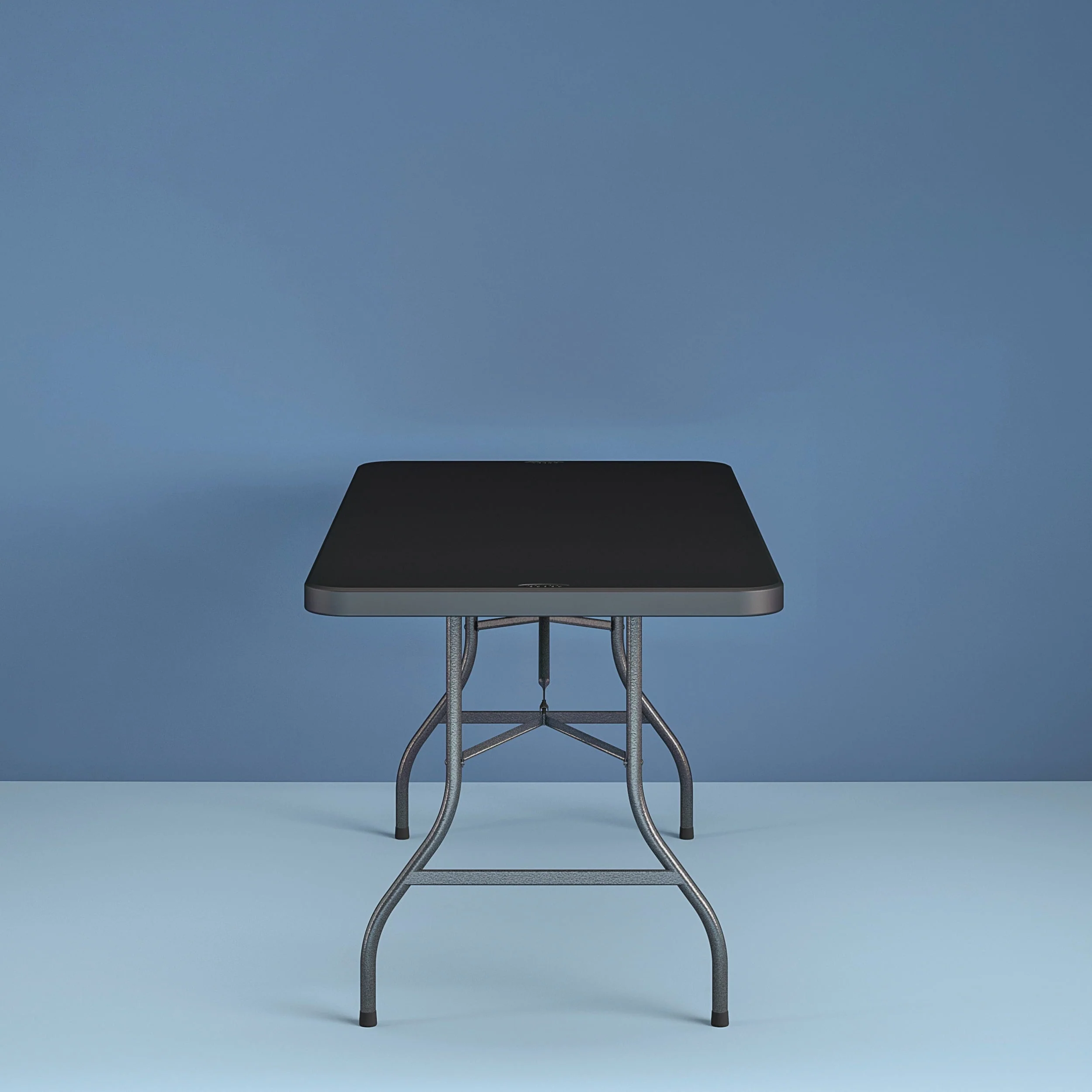 Cosco 6 Foot Centerfold Folding Table, Black - Image 10