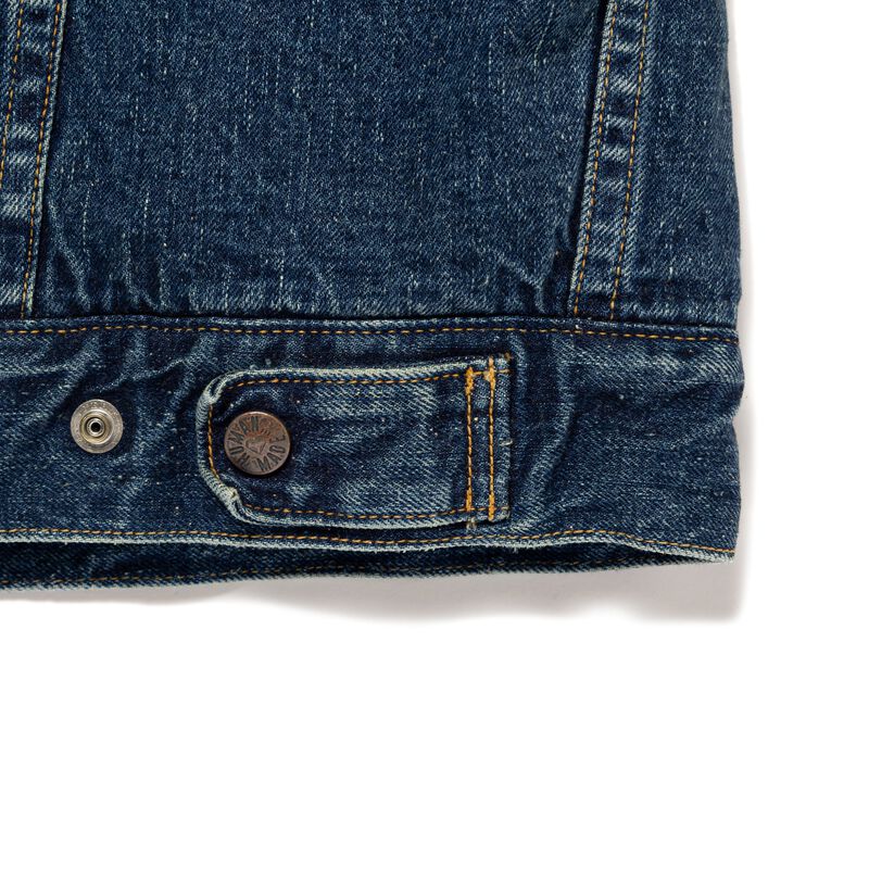 HUMAN MADE BOA LINED DENIM JACKET