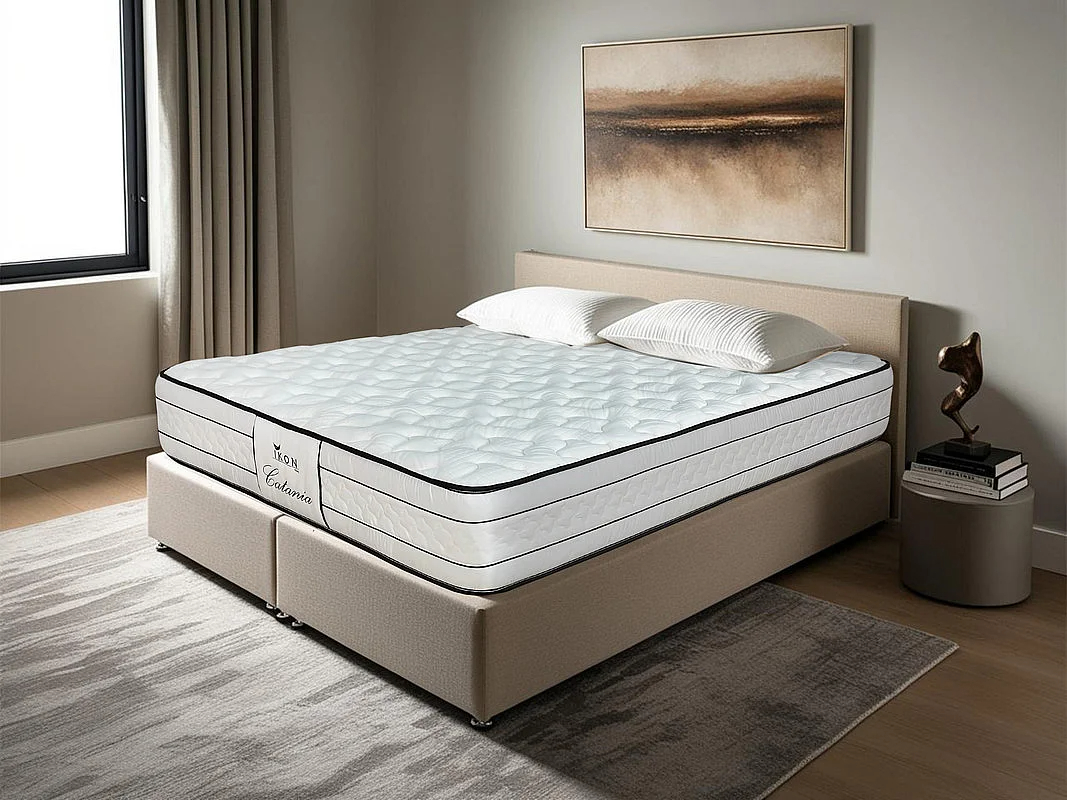 Colchón Catania Comfort + Viscoelastico Doble Cara 31cm 180x200 cm