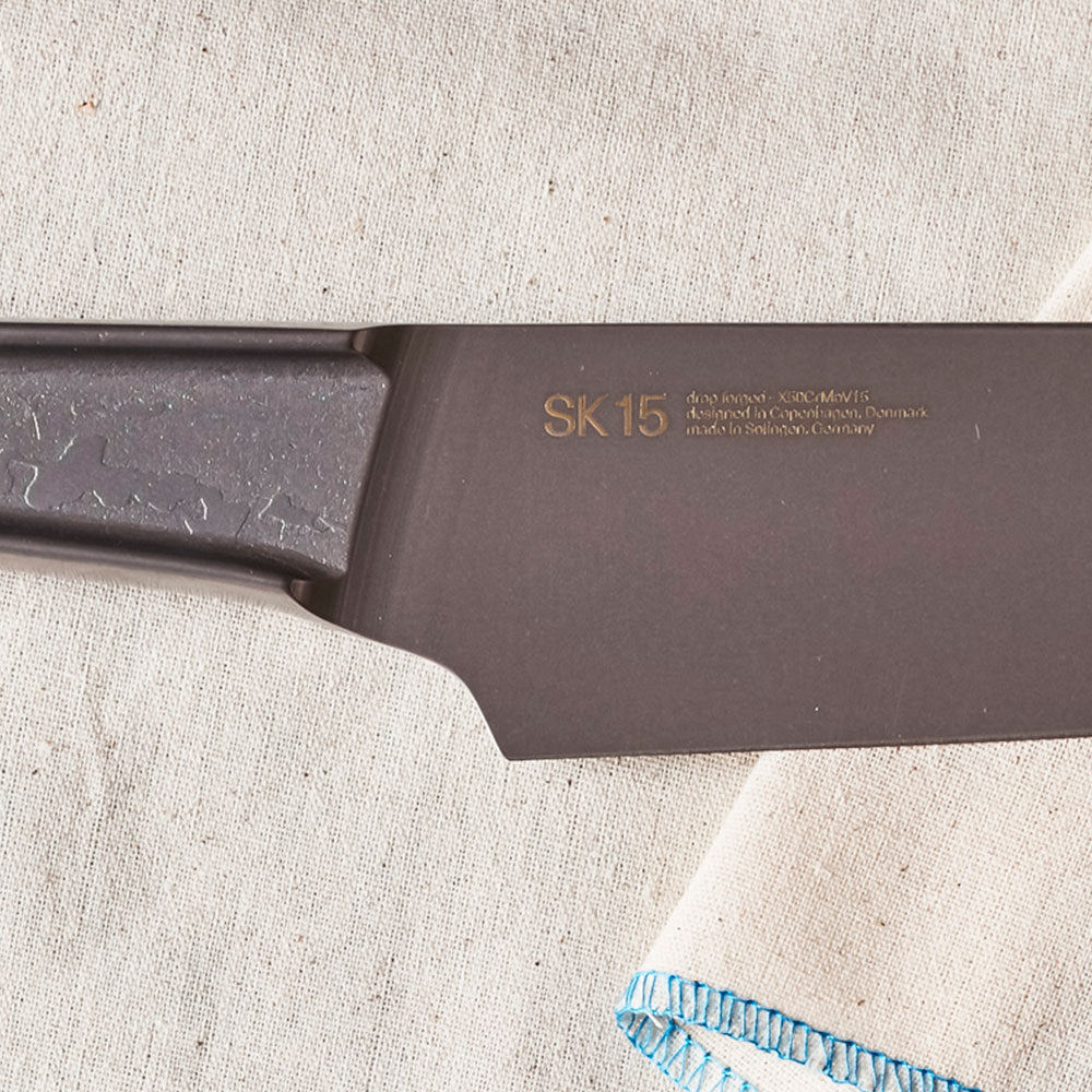 Couteau forgé à la main Santoku